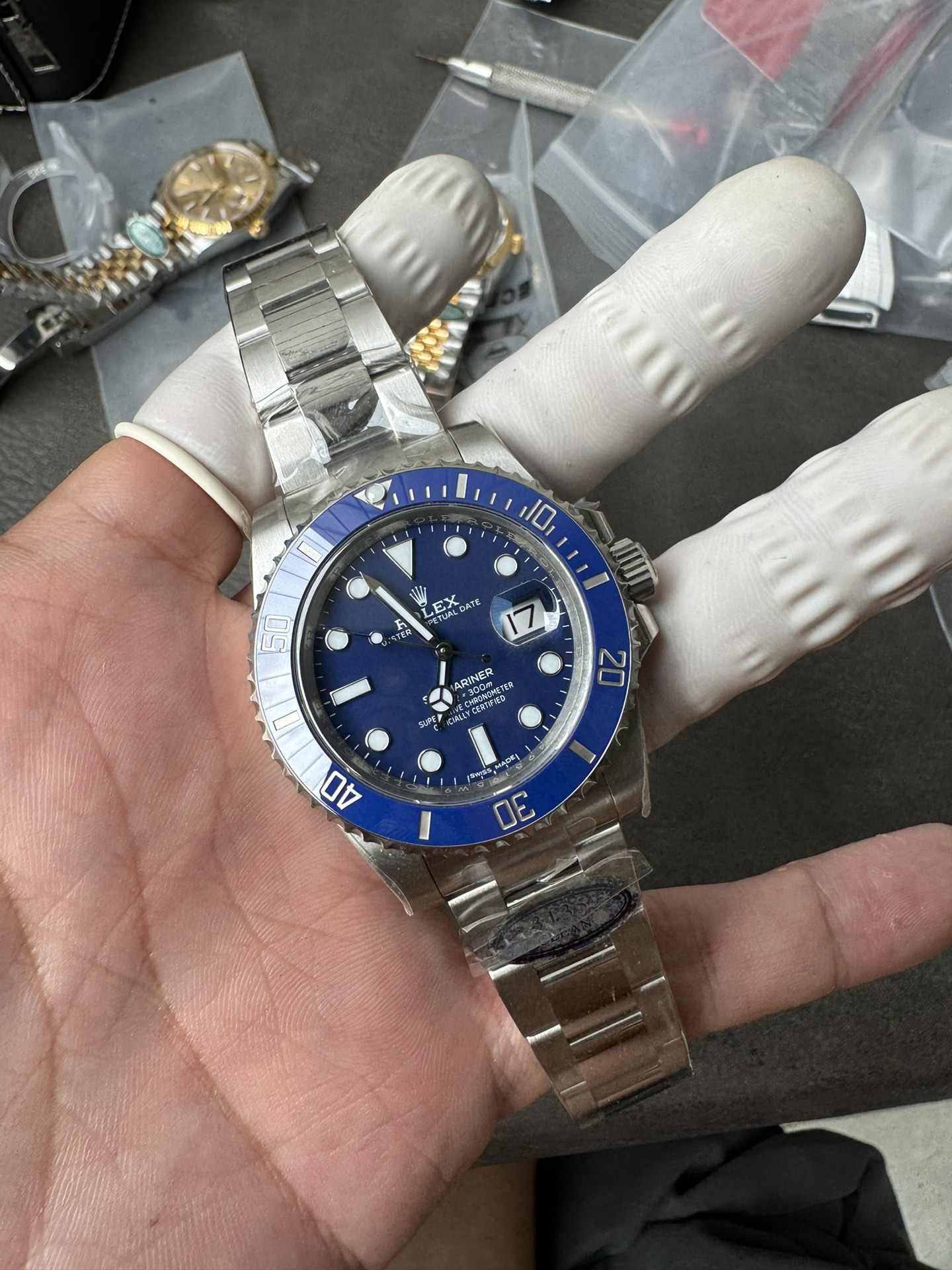 Super Clone Rolex 1:1 Submariner 116619LB-97209 3135 Movement Watches