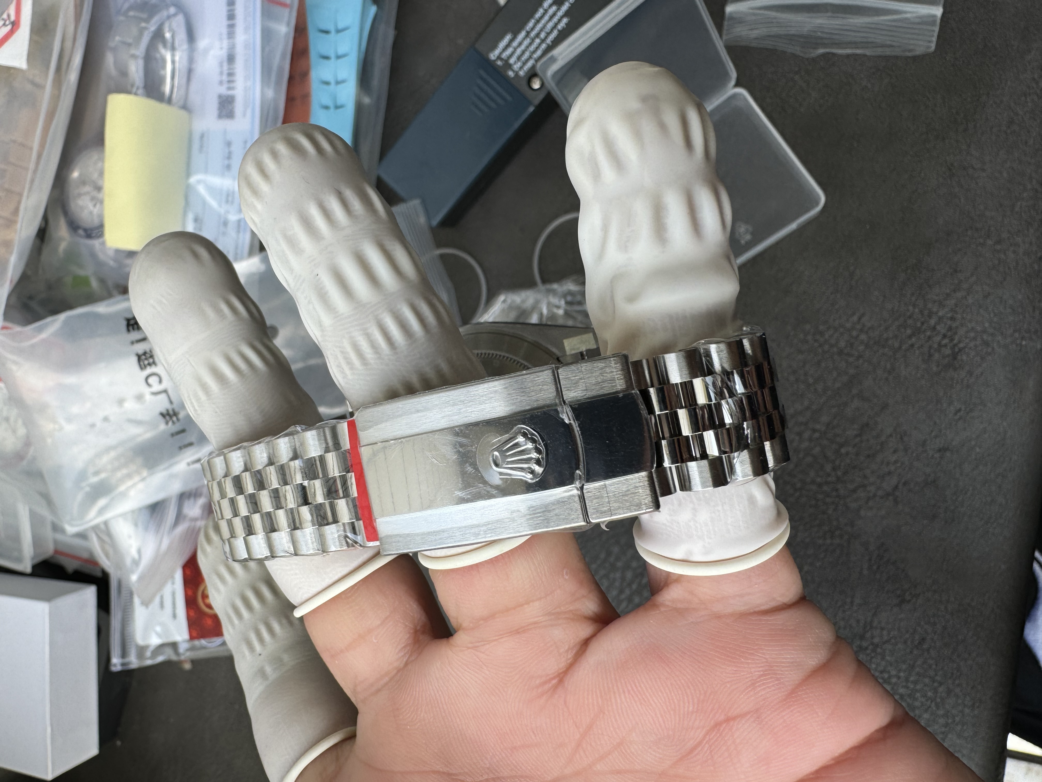 Super Clone 1:1 Rolex Datejust 41mm m126334 | Mother of Pearl Dial with Diamond Markers | Diamond Bezel | Jubilee Bracelet | 3235 Movement