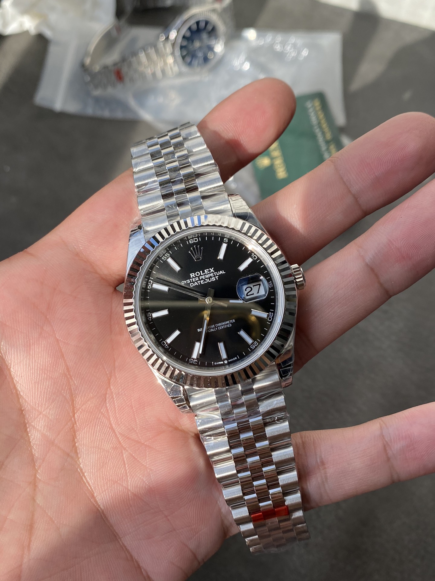Super Clone Rolex 1:1 Datejust 41mm Black  Dial Jubilee Bracelet – 3235 Movement