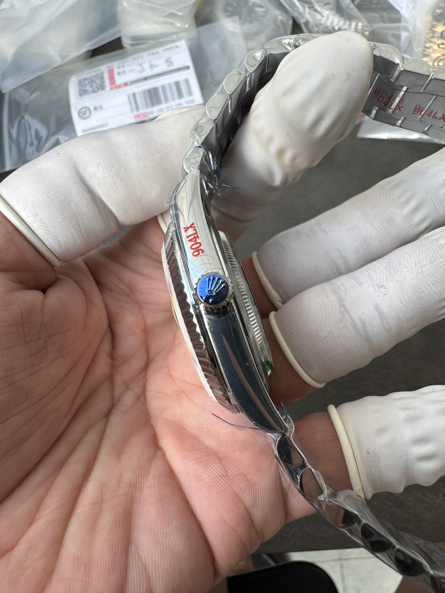 Super Clone Rolex 1:1 Day-Date 40 228239 Black Dial Diamond Markers President Watch