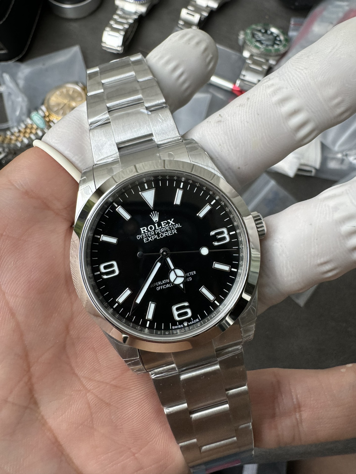 Super Clone Rolex 1:1 Explorer m224270-0001 3187 Movement  Watches