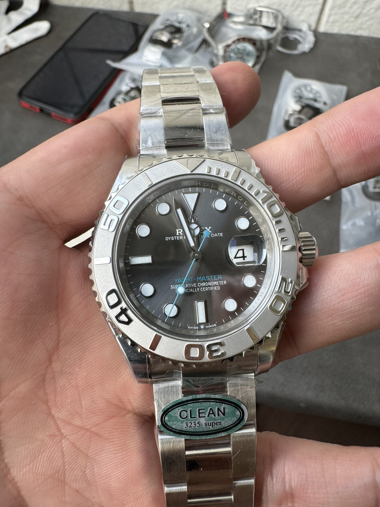 Super Clone Rolex 1:1 Yacht Master  M126622-0001 3235 Movement Watches