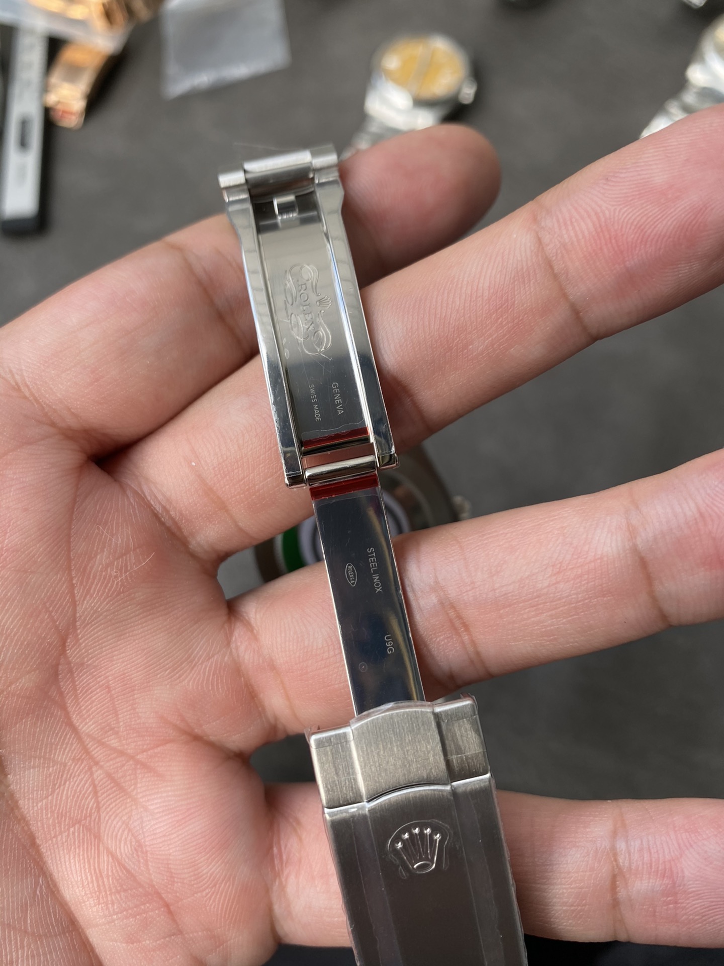 Super Clone Rolex 1:1 Oyster Perpetual 124300 yellow Dial 41mm 3230 Movement