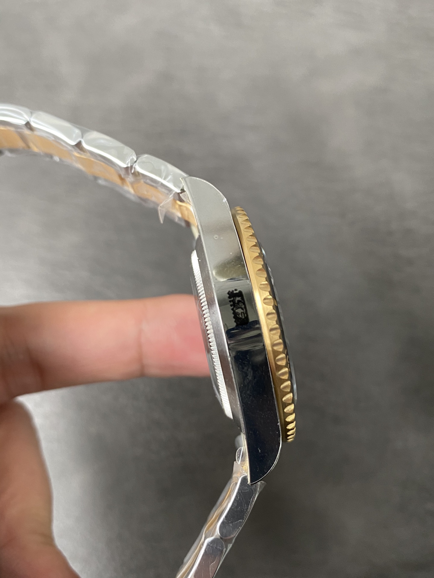 Rolex Submariner 'Two Tone' Yellow Gold and Stainless Steel with Black Dial Super clone