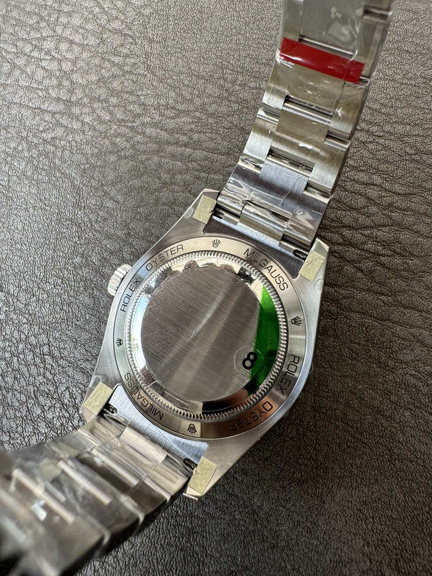 Super Clone Rolex 1:1 Milgauss 116400GV Blue Dial Green Sapphire 41mm 3230 Movement