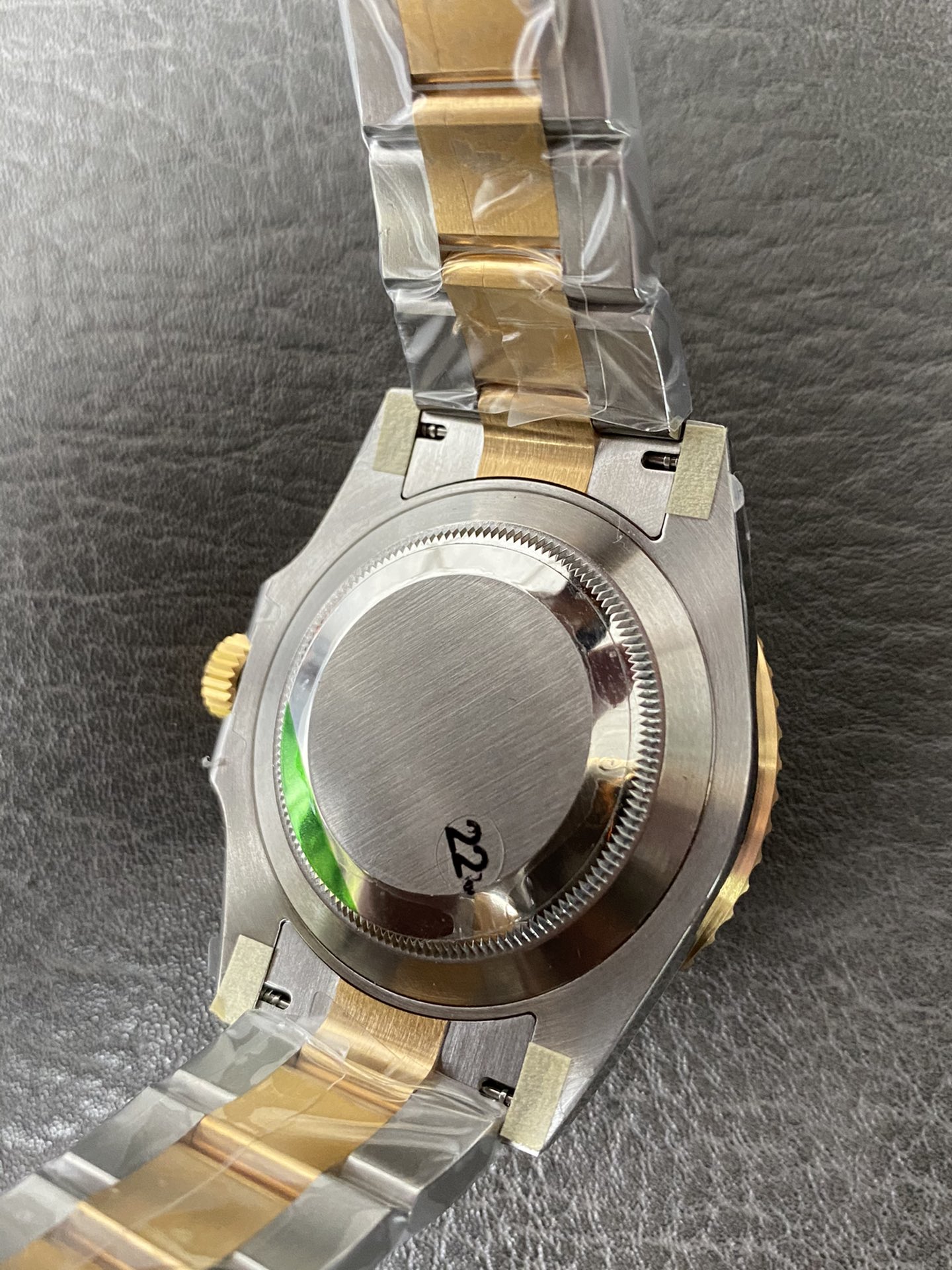 Rolex Submariner 'Two Tone' Yellow Gold and Stainless Steel with Black Dial Super clone