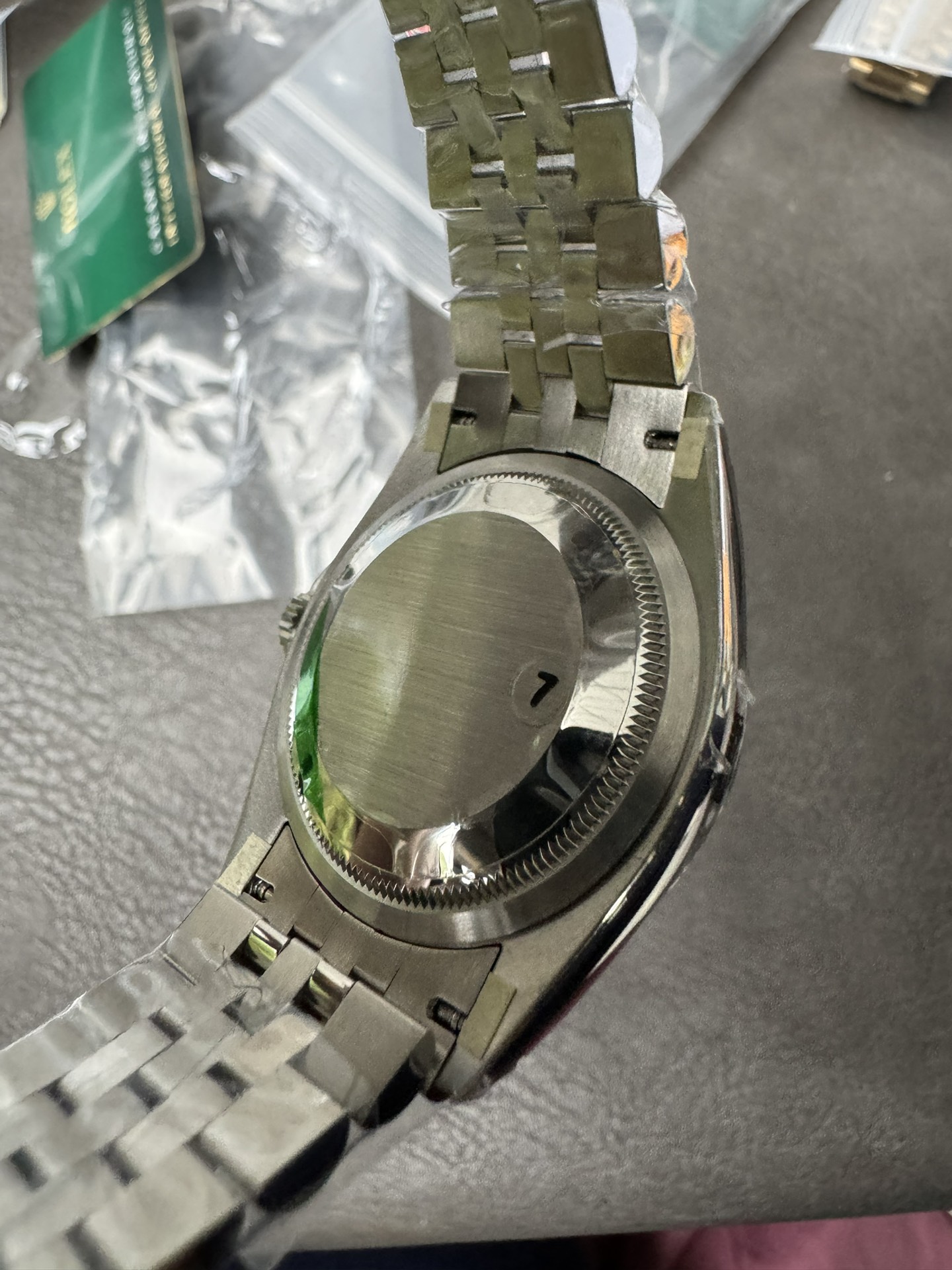 Super Clone Rolex 1:1 Datejust 36 126200 Blue Dial Jubilee Bracelet Smooth Bezel Watches