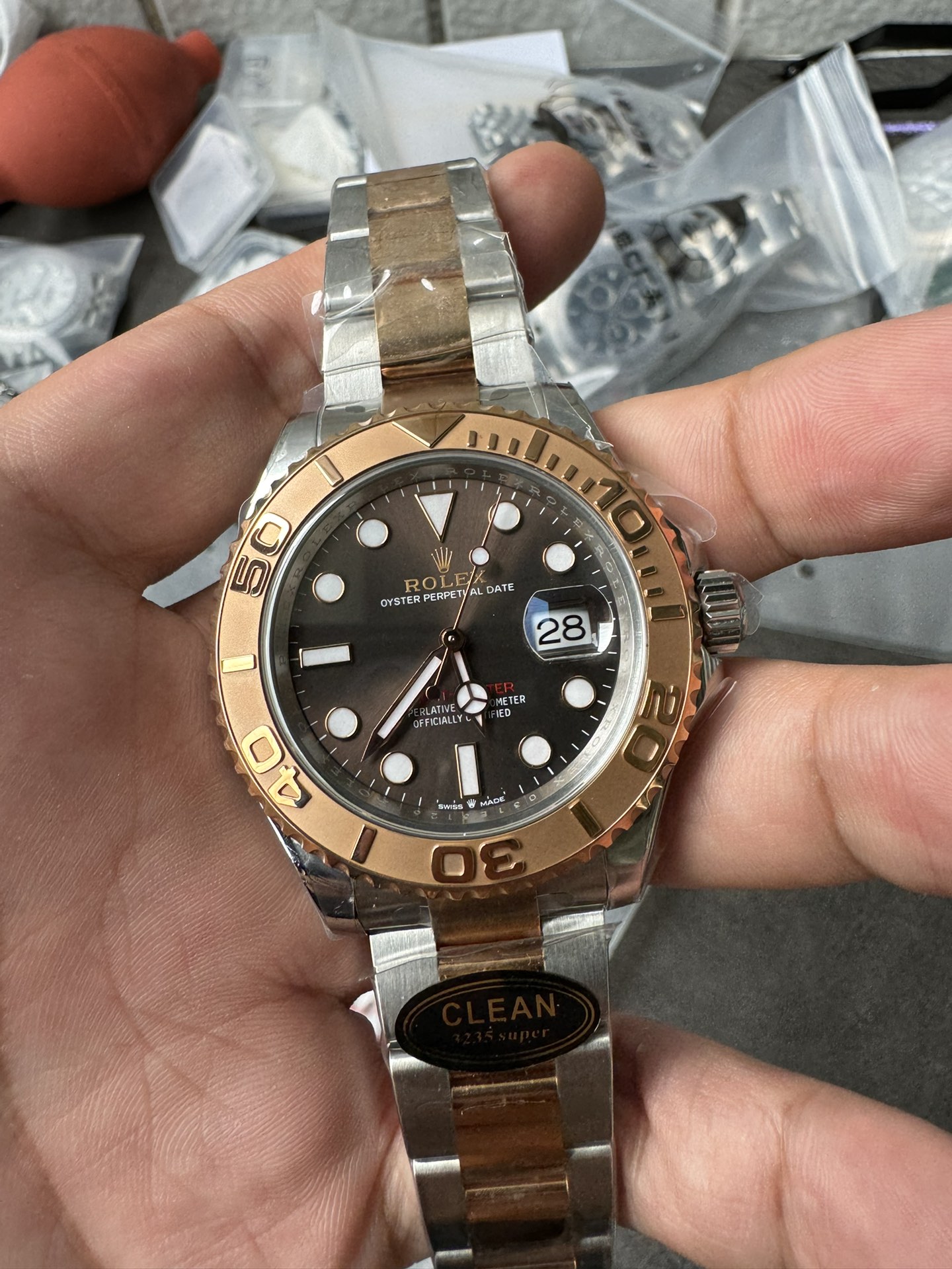 Super Clone Rolex 1:1 Rolex Yacht-Master  M126621-0001 3235 Movement Watches