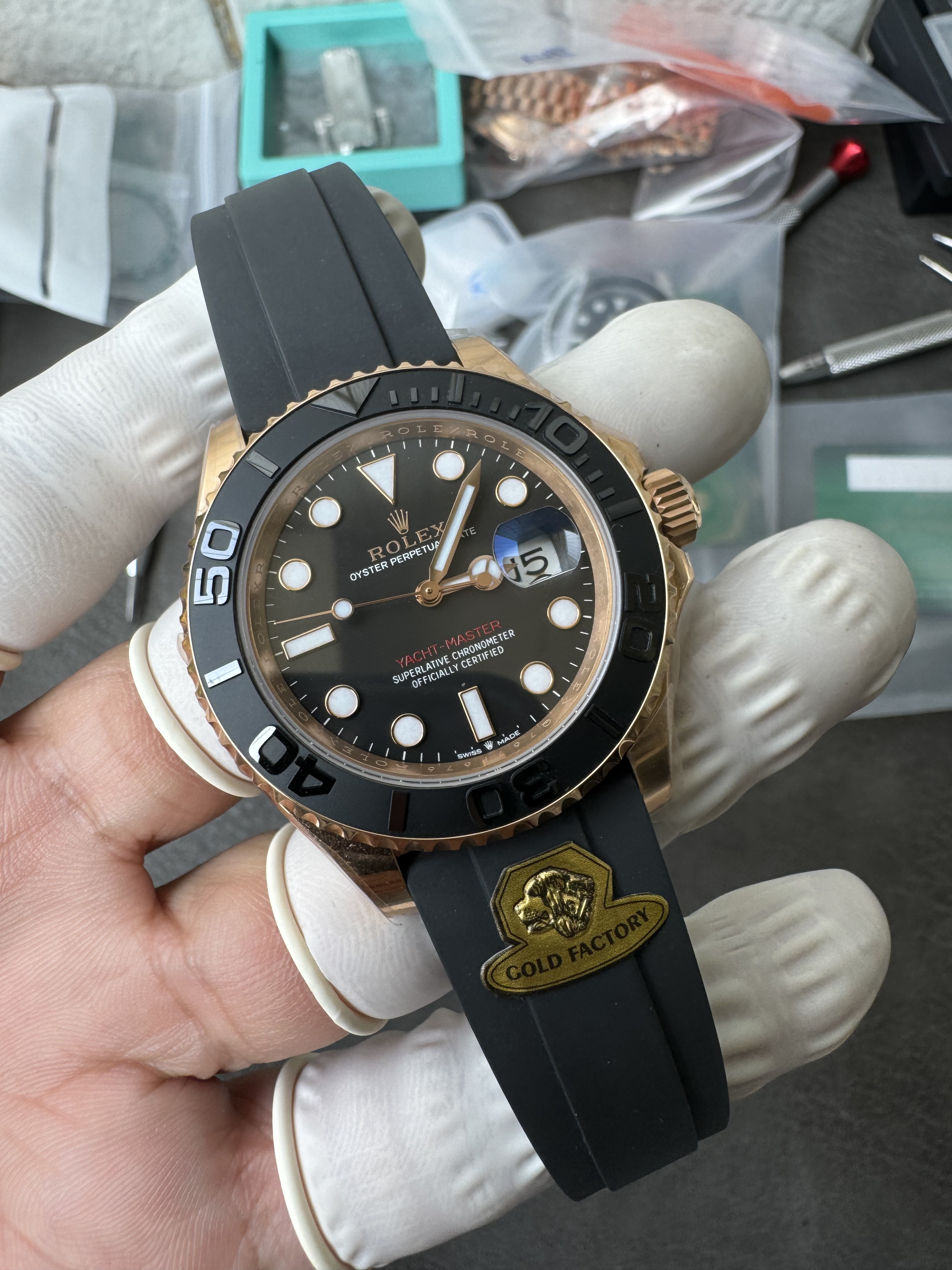 Super Clone 1:1 Rolex Yacht-Master 3235  m126655 Watches