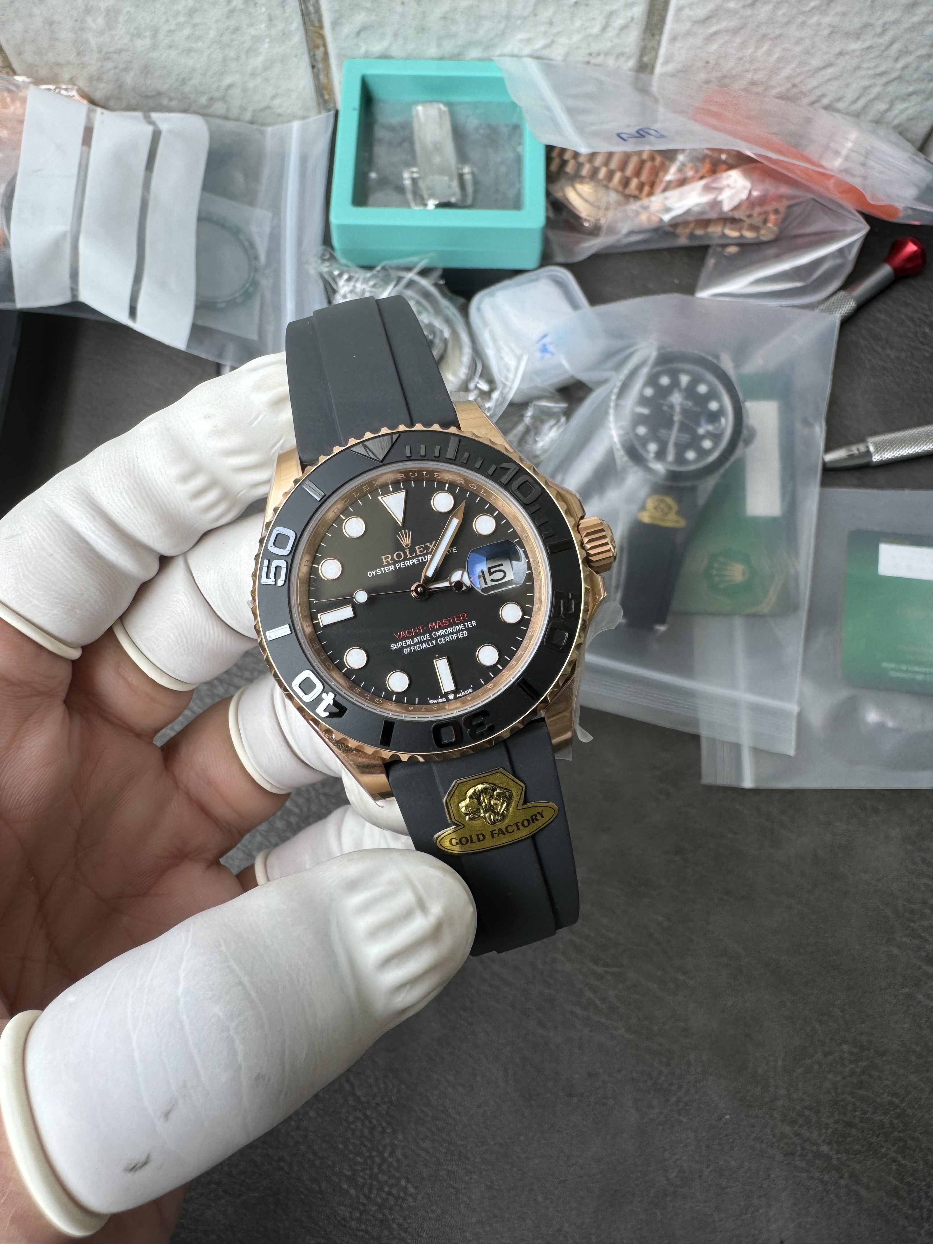 Super Clone 1:1 Rolex Yacht-Master 3235  m126655 Watches