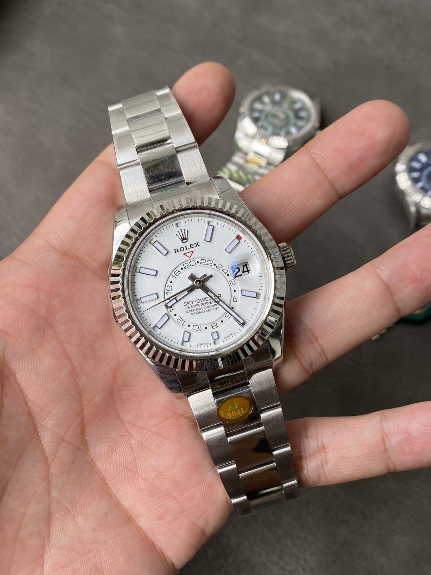 Super Clone Rolex 1:1 Sky-Dweller 9001 Movement  M326934-0001 Watch