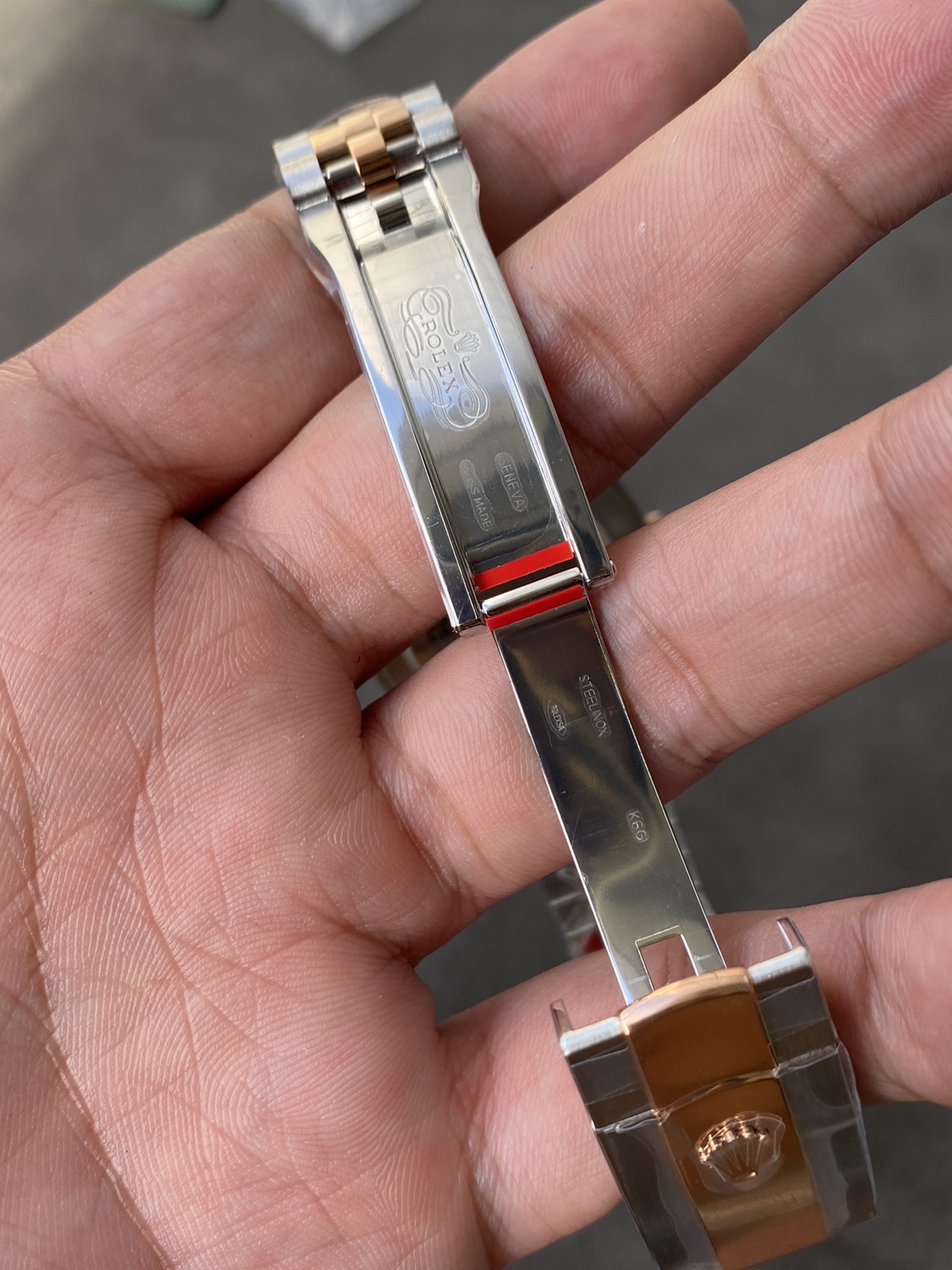 Super Clone Rolex 1:1 Datejust 41mm White Motif Dial Rose Gold Two-Tone Jubilee Bracelet – 3235 Movement