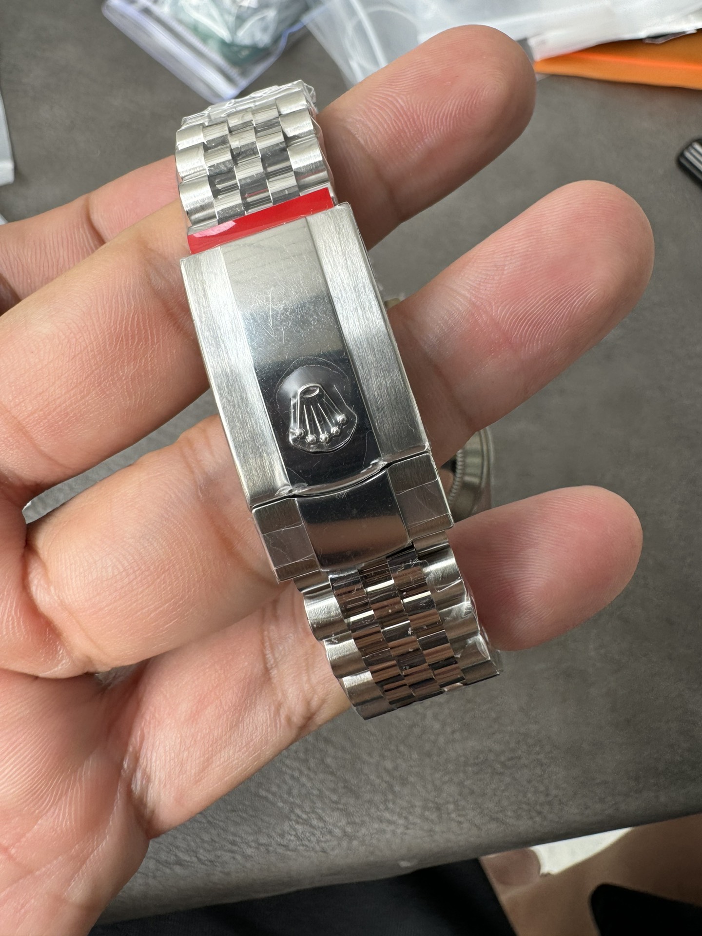 Super Clone Rolex 1:1 Datejust 41mm 126334 3235 Movement – Silver Dial & Stainless Steel Jubilee Bracelet