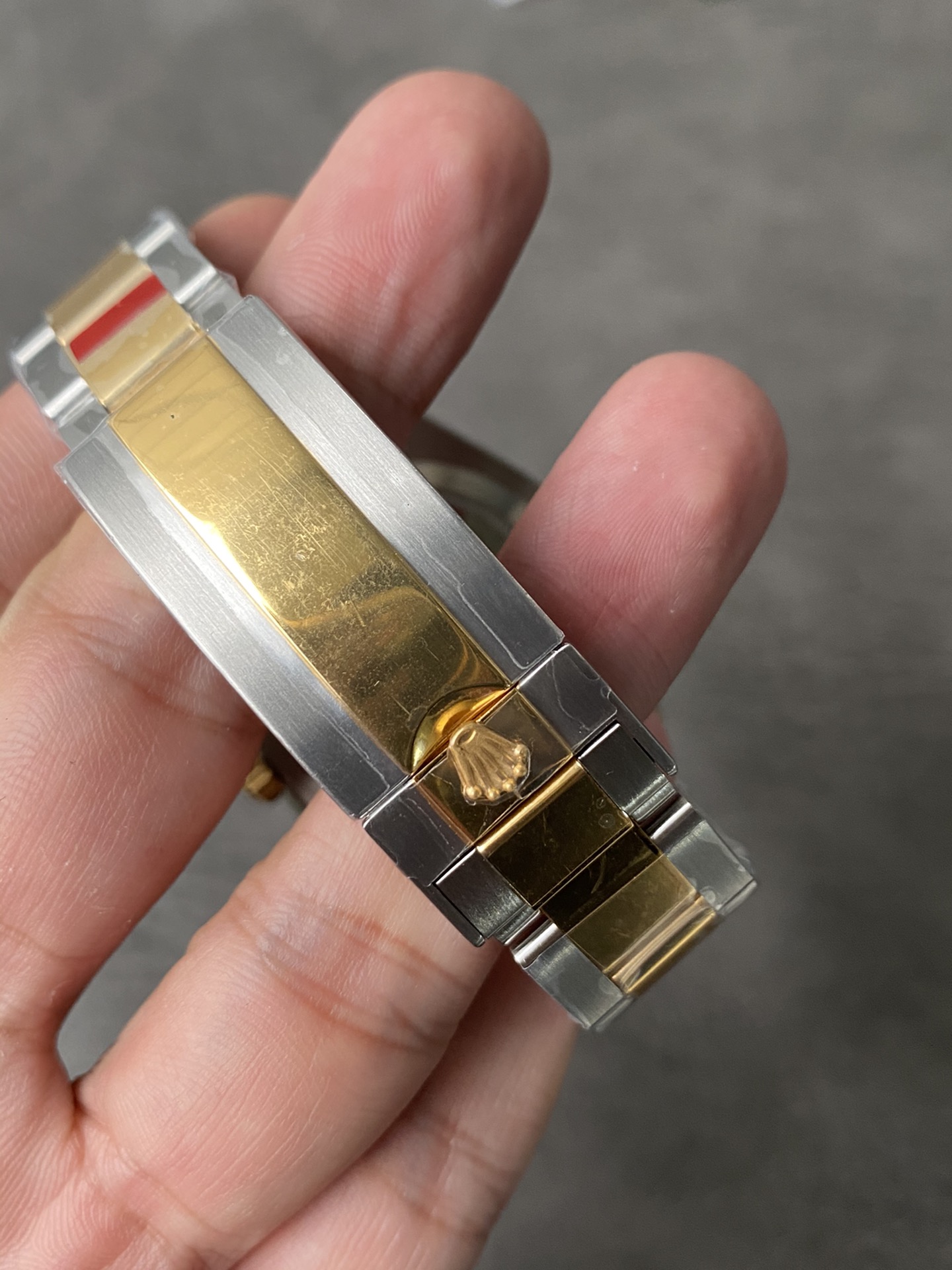 Rolex Submariner 'Two Tone' Yellow Gold and Stainless Steel with Black Dial Super clone