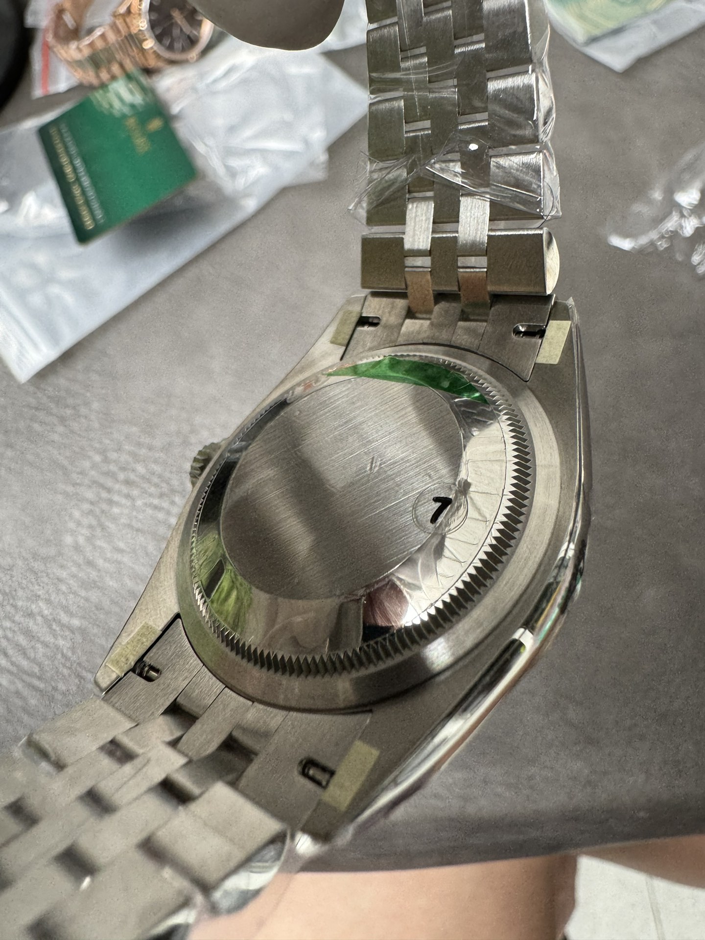 Super Clone Rolex 1:1 Datejust 36mm 126234 3235 Movement – White Roman Dial & Stainless Steel Jubilee Bracelet