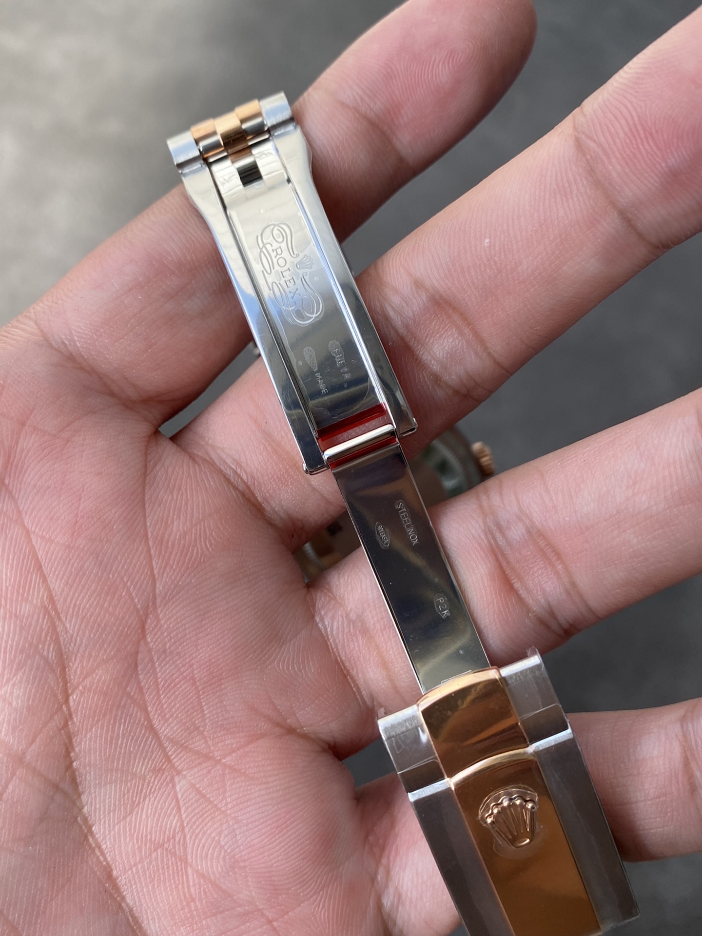 Super Clone Rolex 1:1 Datejust 36mm Olive Green Roman Dial Two-Tone Jubilee Bracelet – 3235 Movement