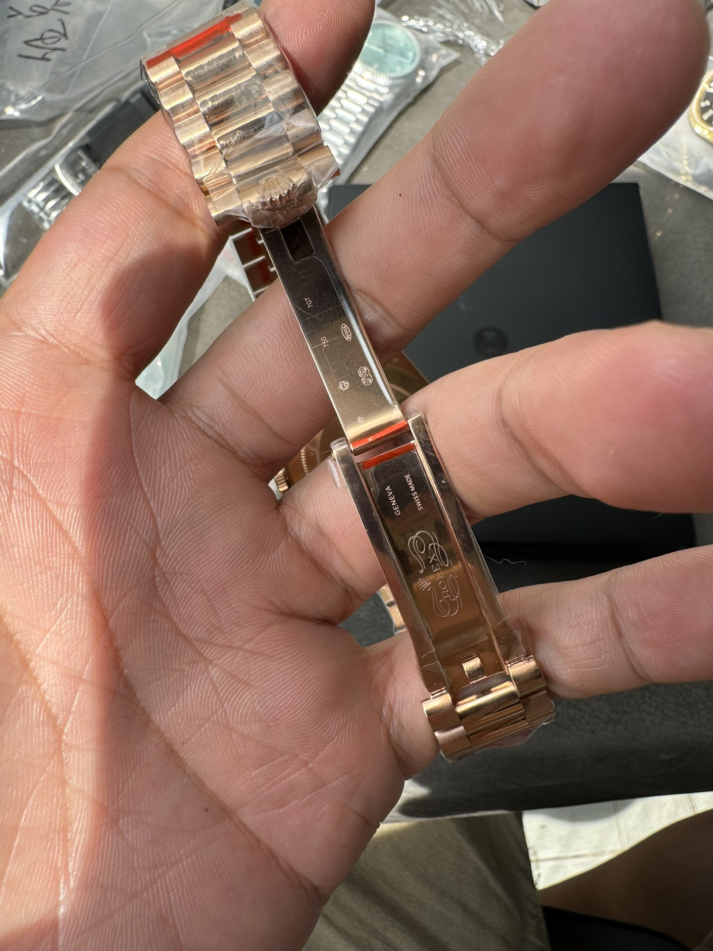 Super Clone Rolex 1:1 Day-Date 40 228235 Chocolate Dial Everose Gold President Watch