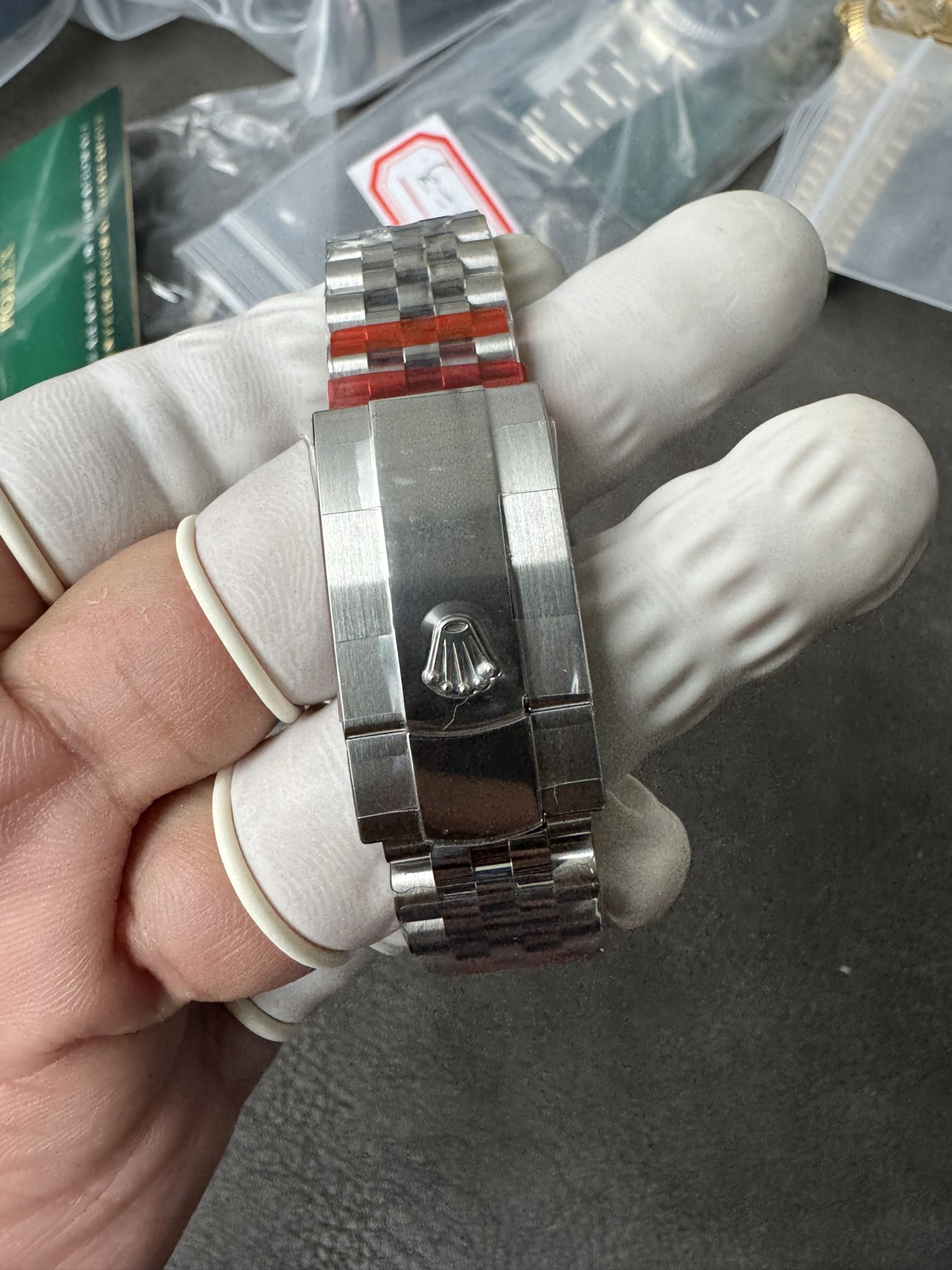 Super Clone Rolex 1:1 Datejust 36 126200 Blue Dial Jubilee Bracelet Smooth Bezel Watches