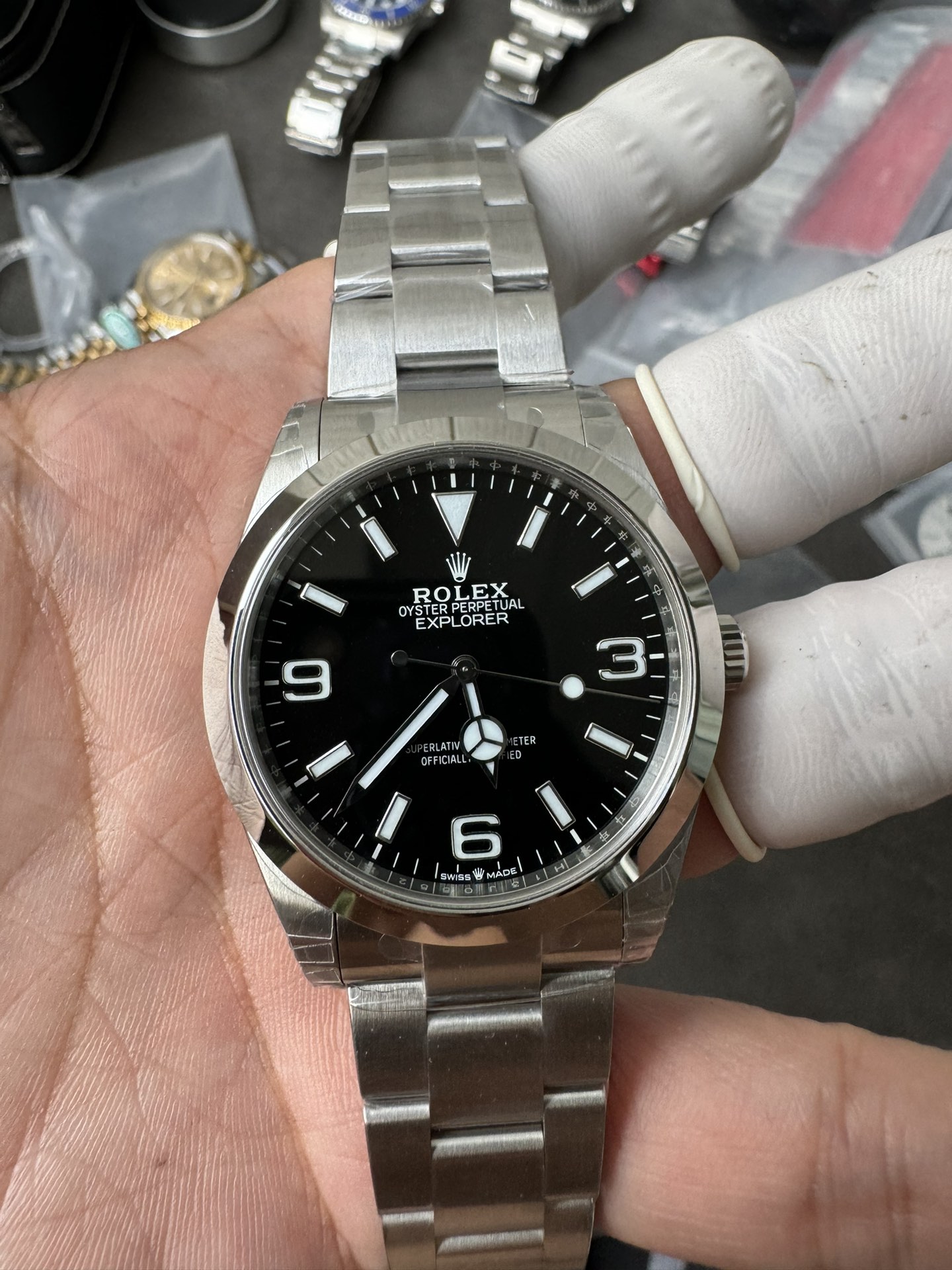 Super Clone Rolex 1:1 Explorer m224270-0001 3187 Movement  Watches