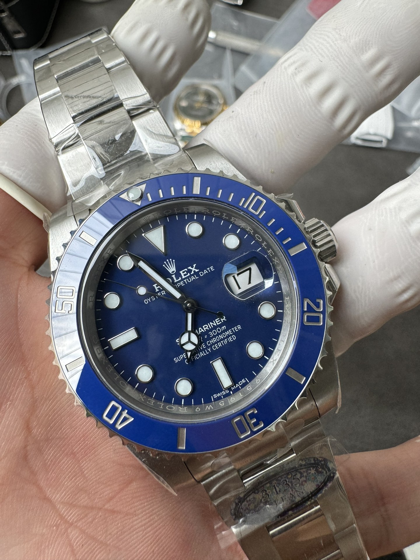 Super Clone Rolex 1:1 Submariner 116619LB-97209 3135 Movement Watches