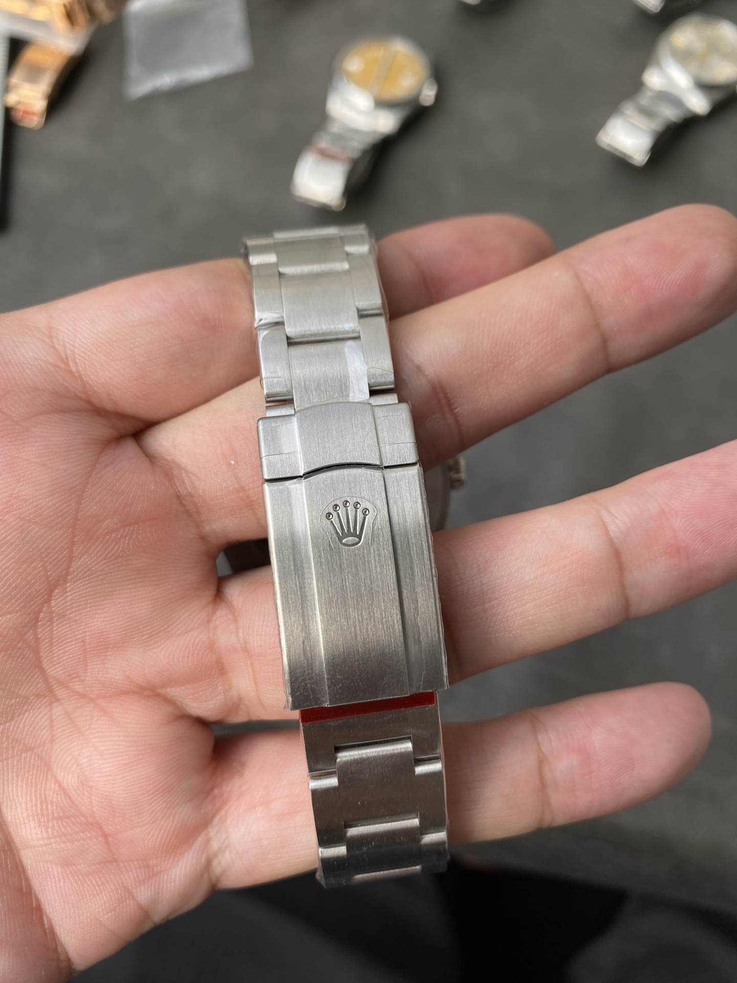 Super Clone Rolex 1:1 Oyster Perpetual 124300 yellow Dial 41mm 3230 Movement