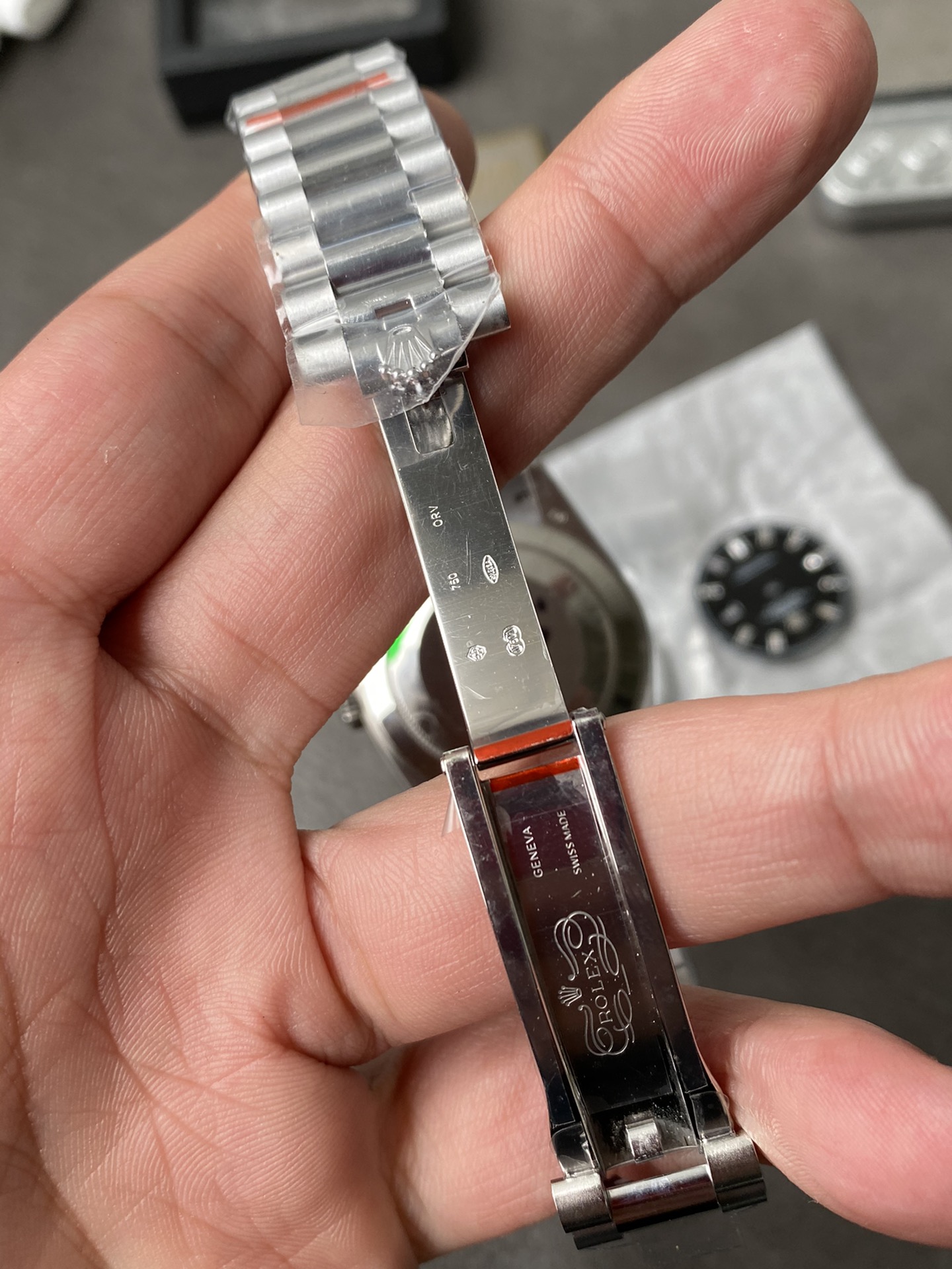 Super Clone Rolex 1:1 Day-Date 40 228239 Meteorite Dial Diamond Bezel Platinum Watch