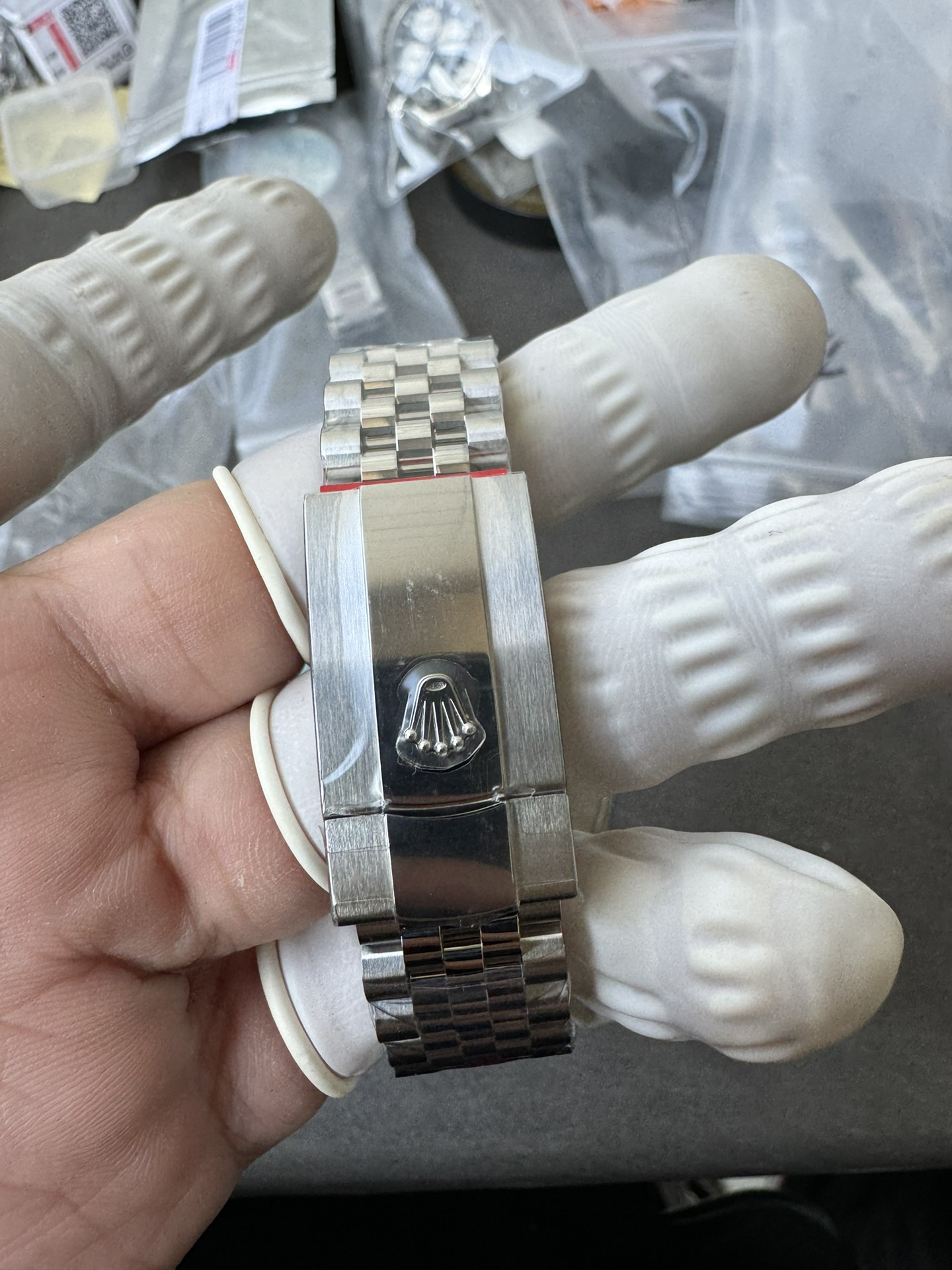 Super Clone 1:1 Rolex Datejust 41mm m126334 | Slate Sunburst Dial | Fluted Bezel | Jubilee Bracelet | 3235 Movement