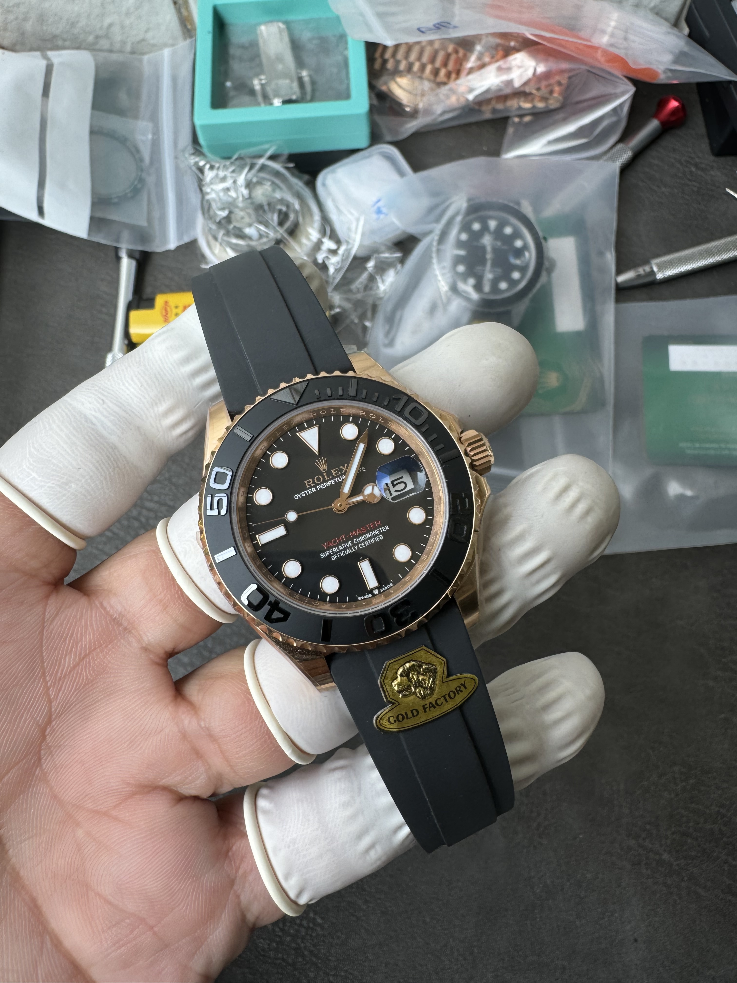 Super Clone 1:1 Rolex Yacht-Master 3235  m126655 Watches