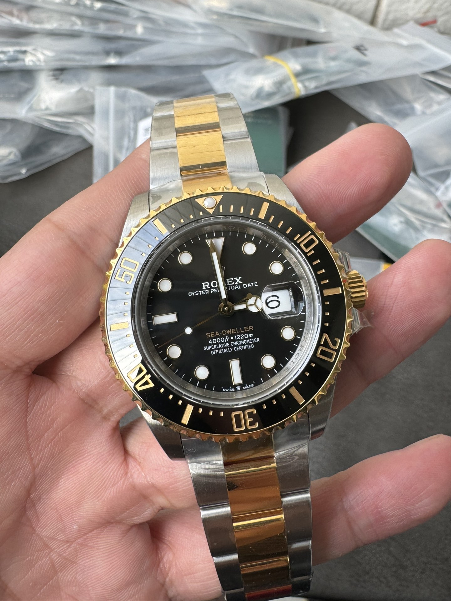 Super Clone Rolex 1:1 Sea-Dweller  m126603-0001 3235 Movement Watches