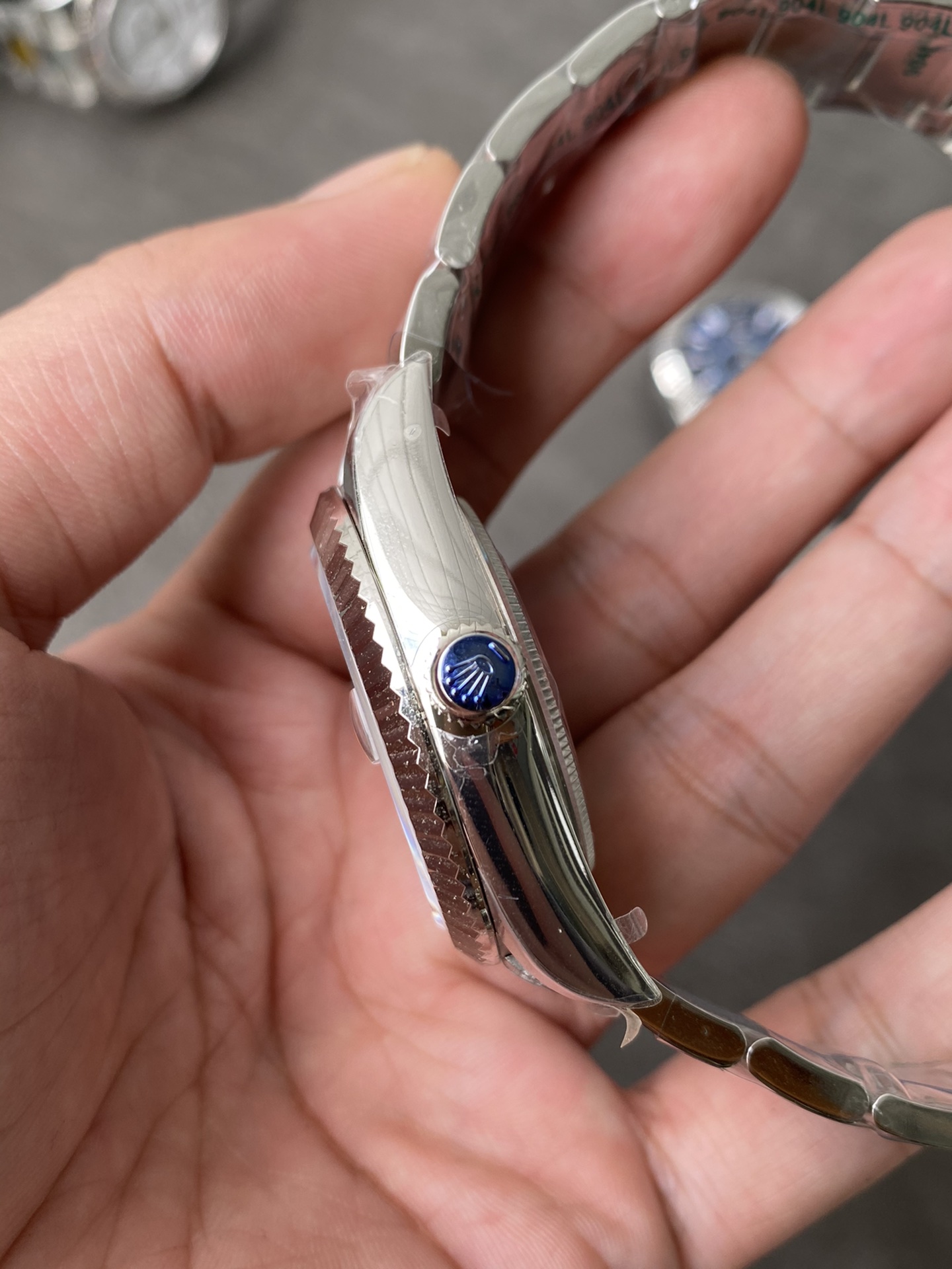 Super Clone Rolex 1:1 Sky-Dweller Green Dial 326934 42mm Annual Calendar 9001 Movement