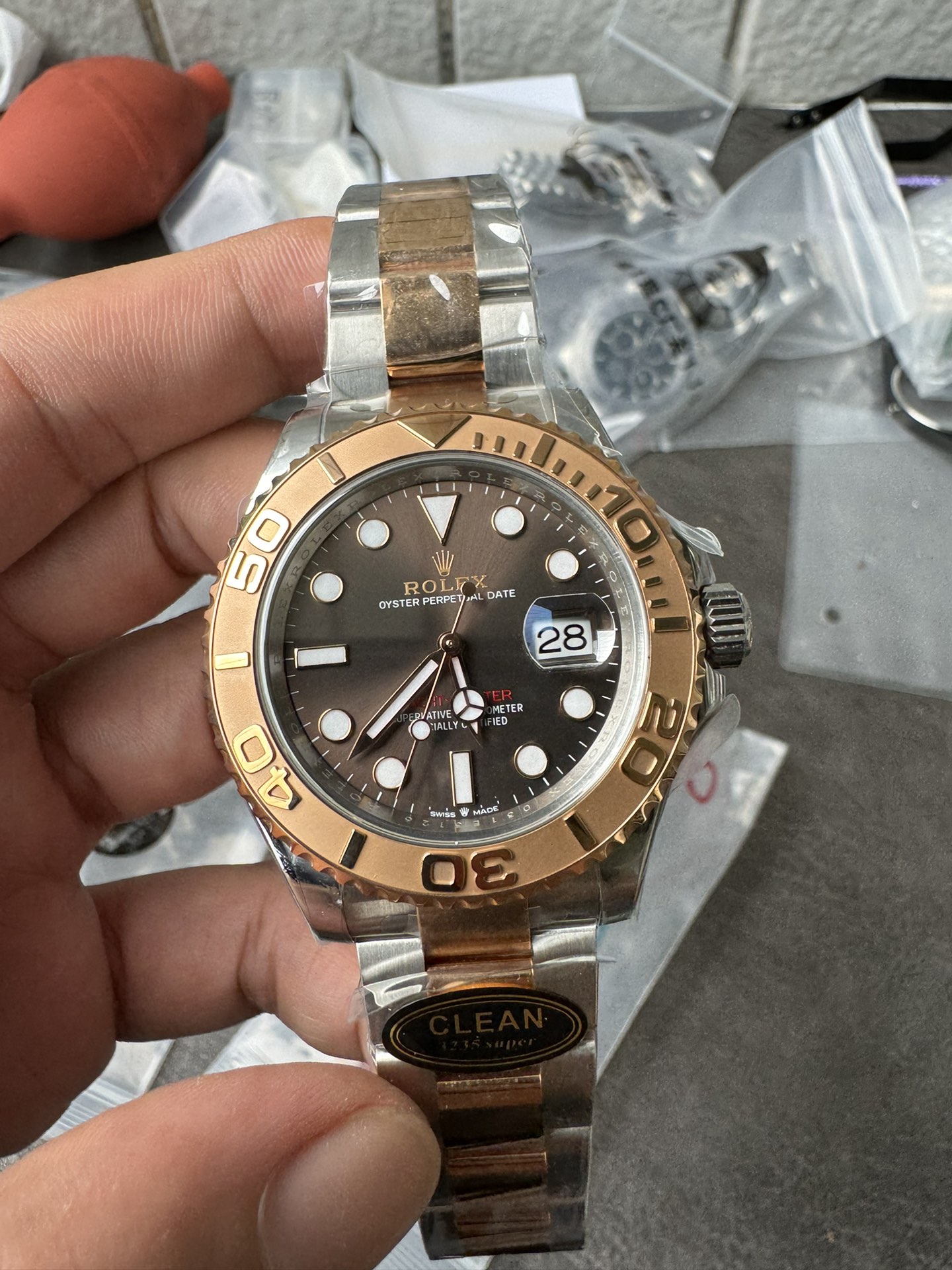 Super Clone Rolex 1:1 Rolex Yacht-Master  M126621-0001 3235 Movement Watches