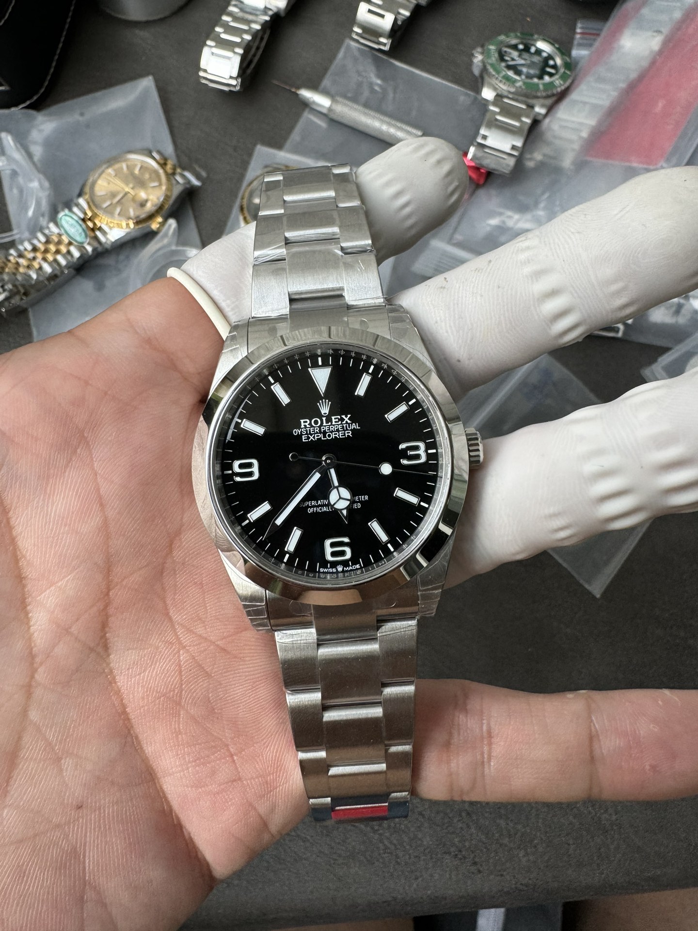 Super Clone Rolex 1:1 Explorer m224270-0001 3187 Movement  Watches