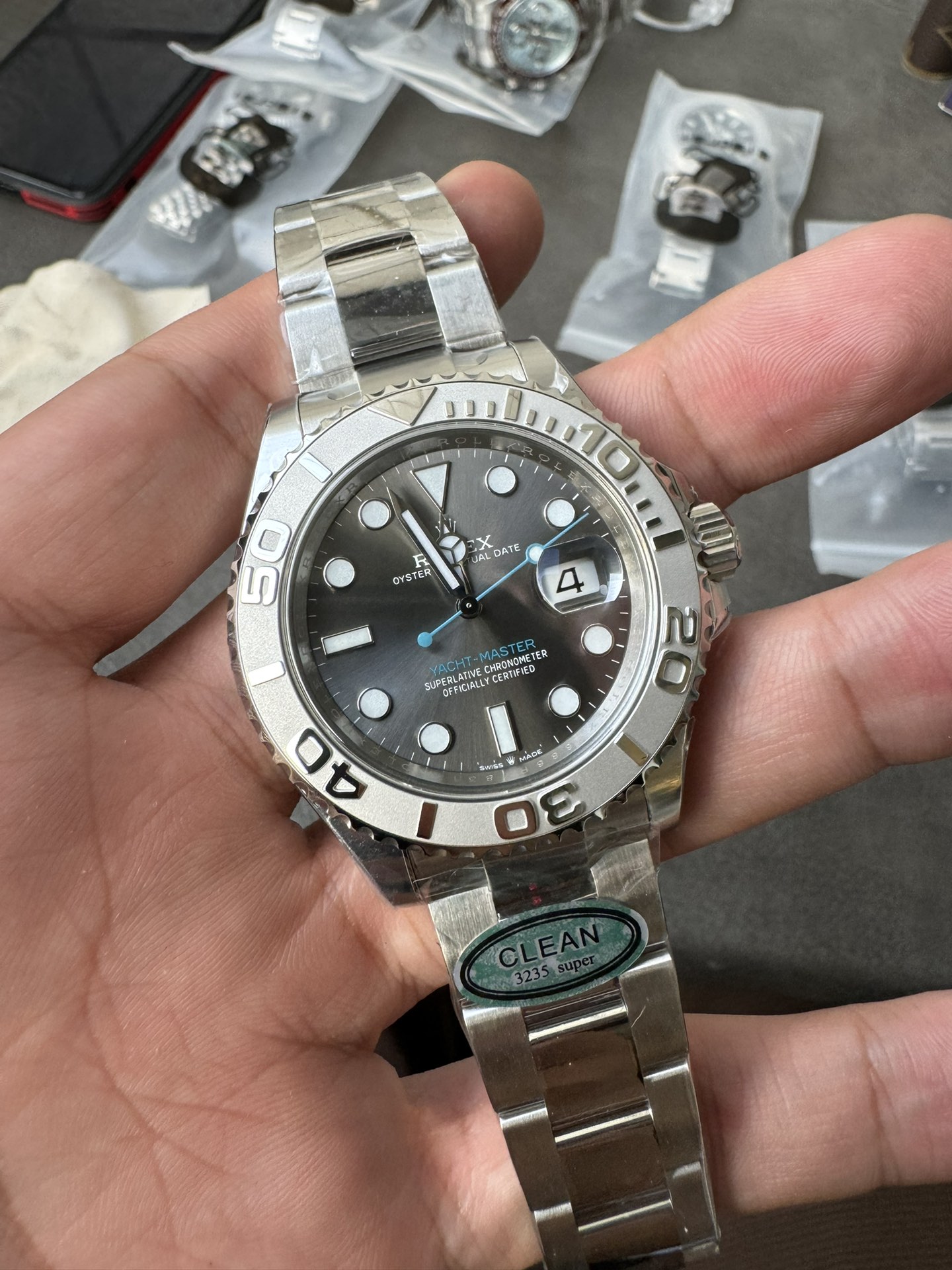 Super Clone Rolex 1:1 Yacht Master  M126622-0001 3235 Movement Watches