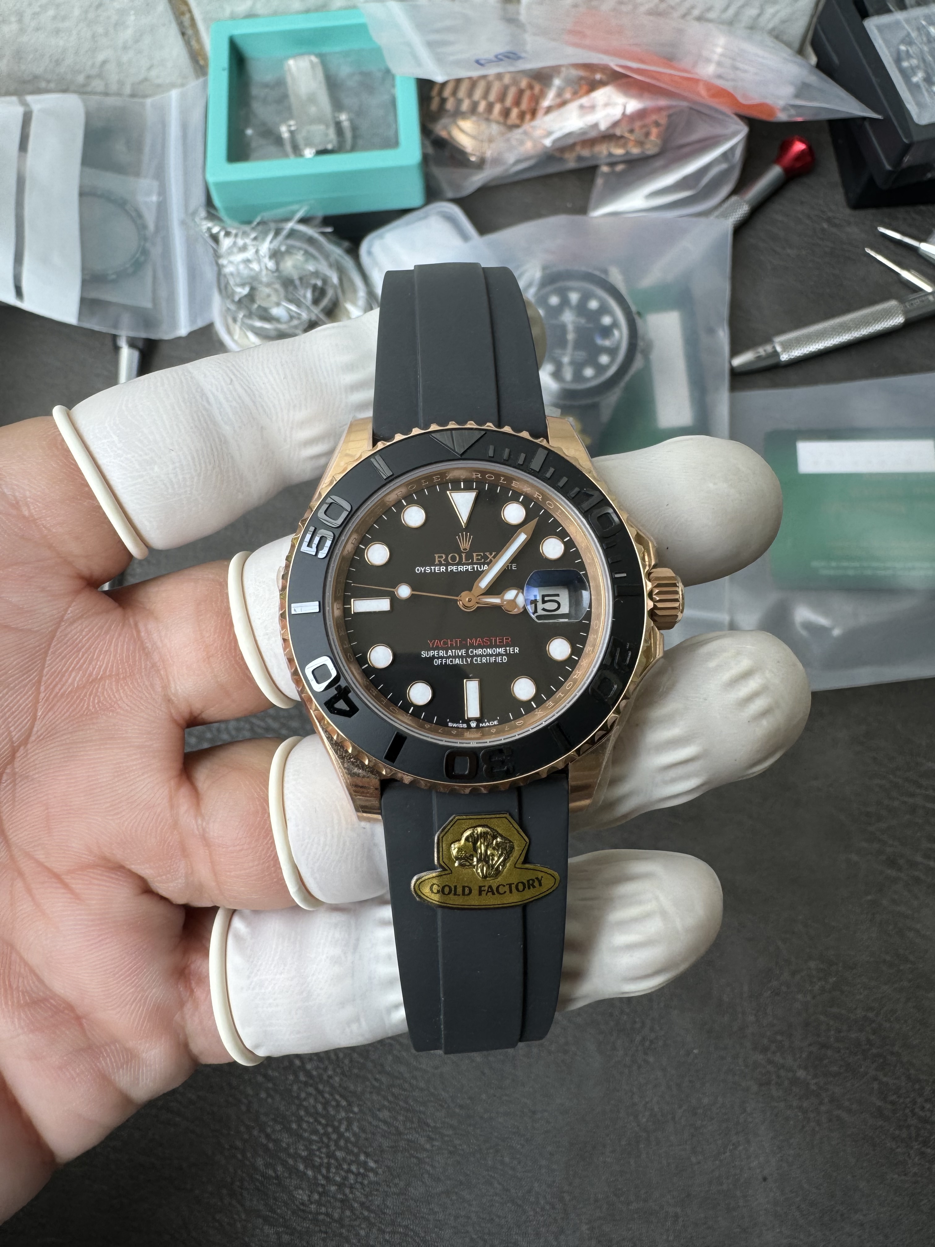 Super Clone 1:1 Rolex Yacht-Master 3235  m126655 Watches