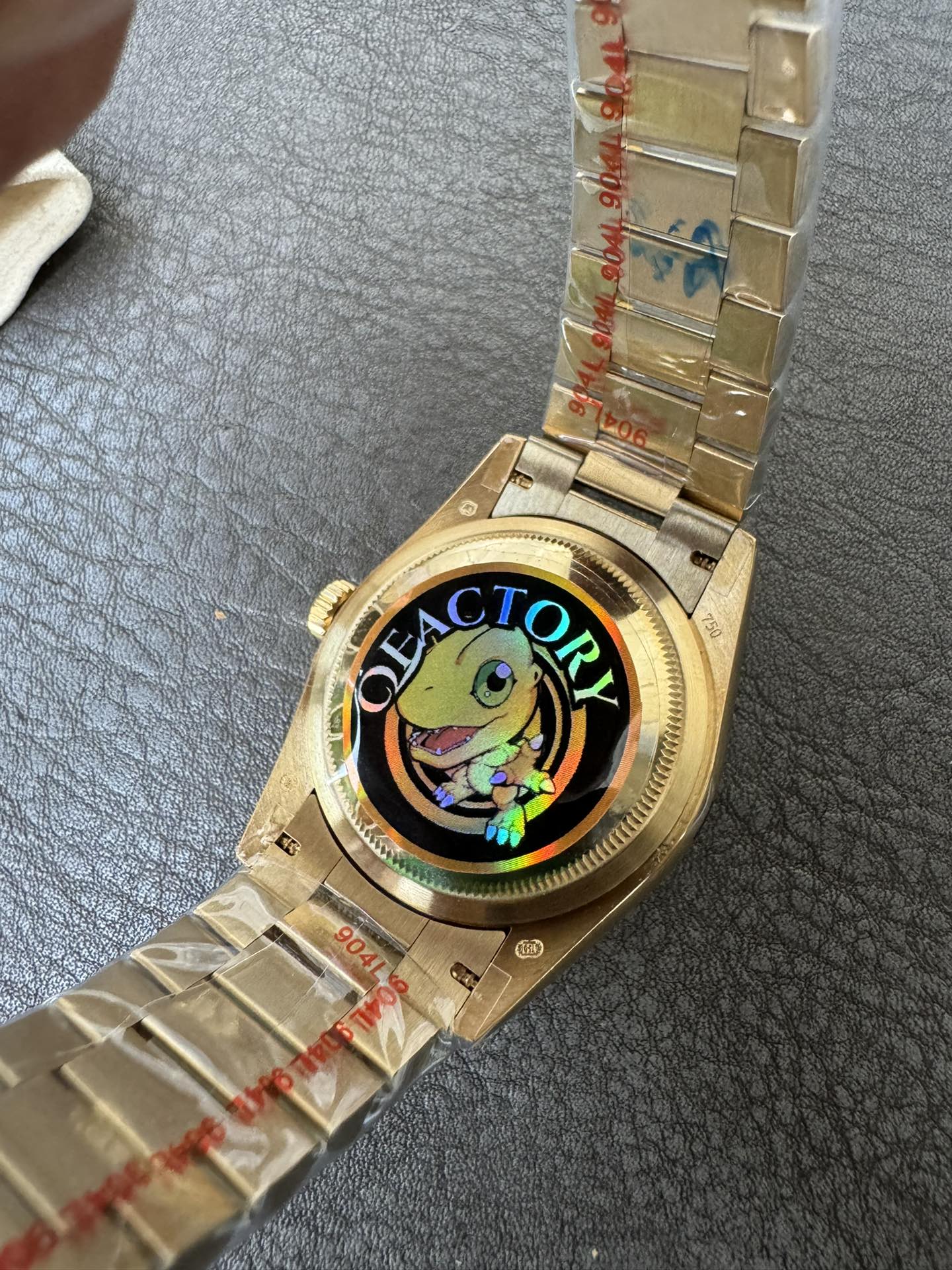 Super Clone Rolex 1:1 Day-Date 36 128238 Green Diamond Dial President Watch