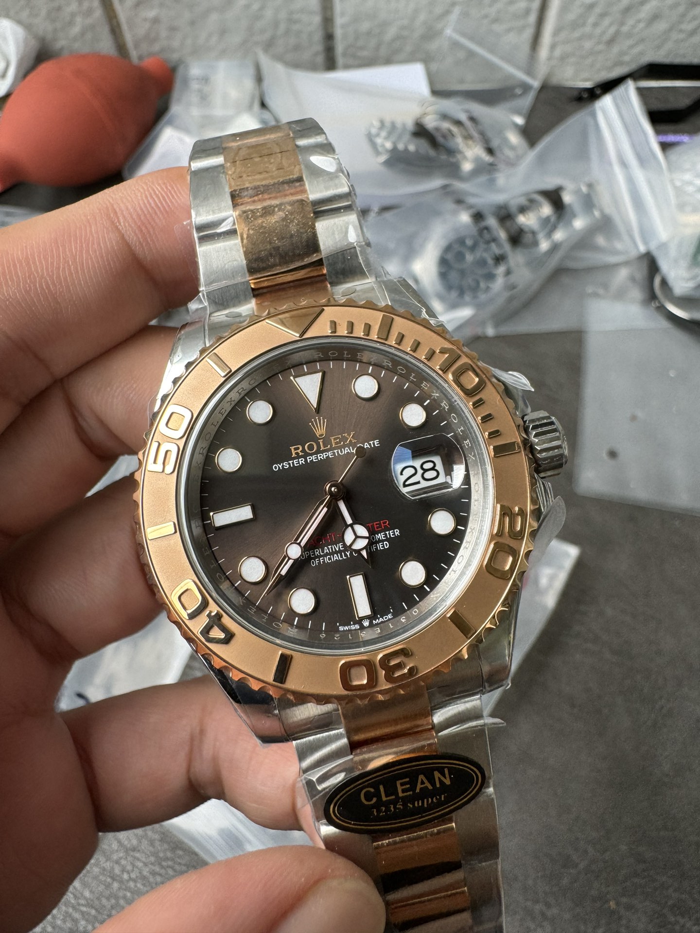 Super Clone Rolex 1:1 Rolex Yacht-Master  M126621-0001 3235 Movement Watches