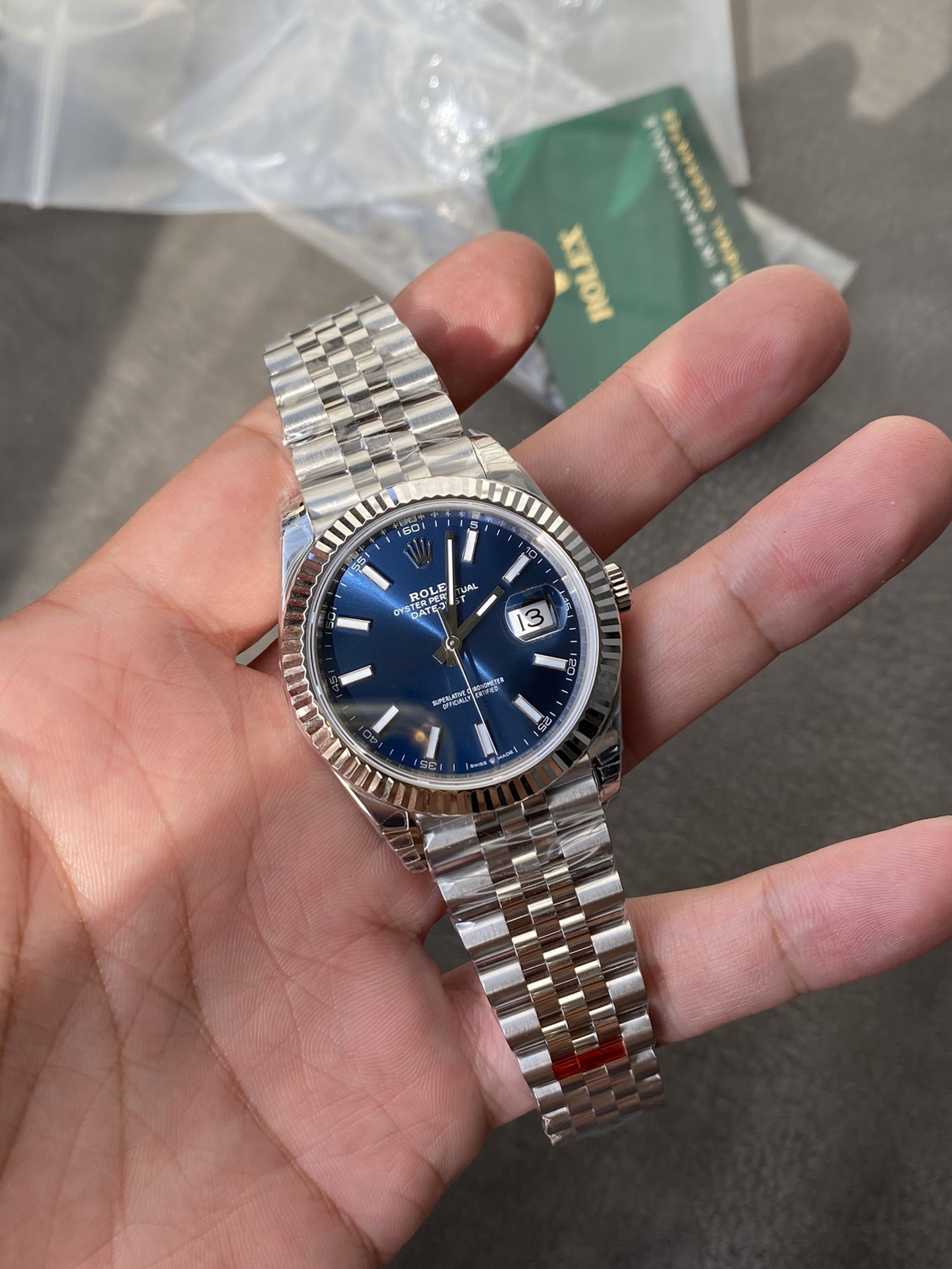 Super Clone Rolex 1:1  Datejust 36mm&41MM 126234 Blue Dial  Jubilee Bracelet Watches