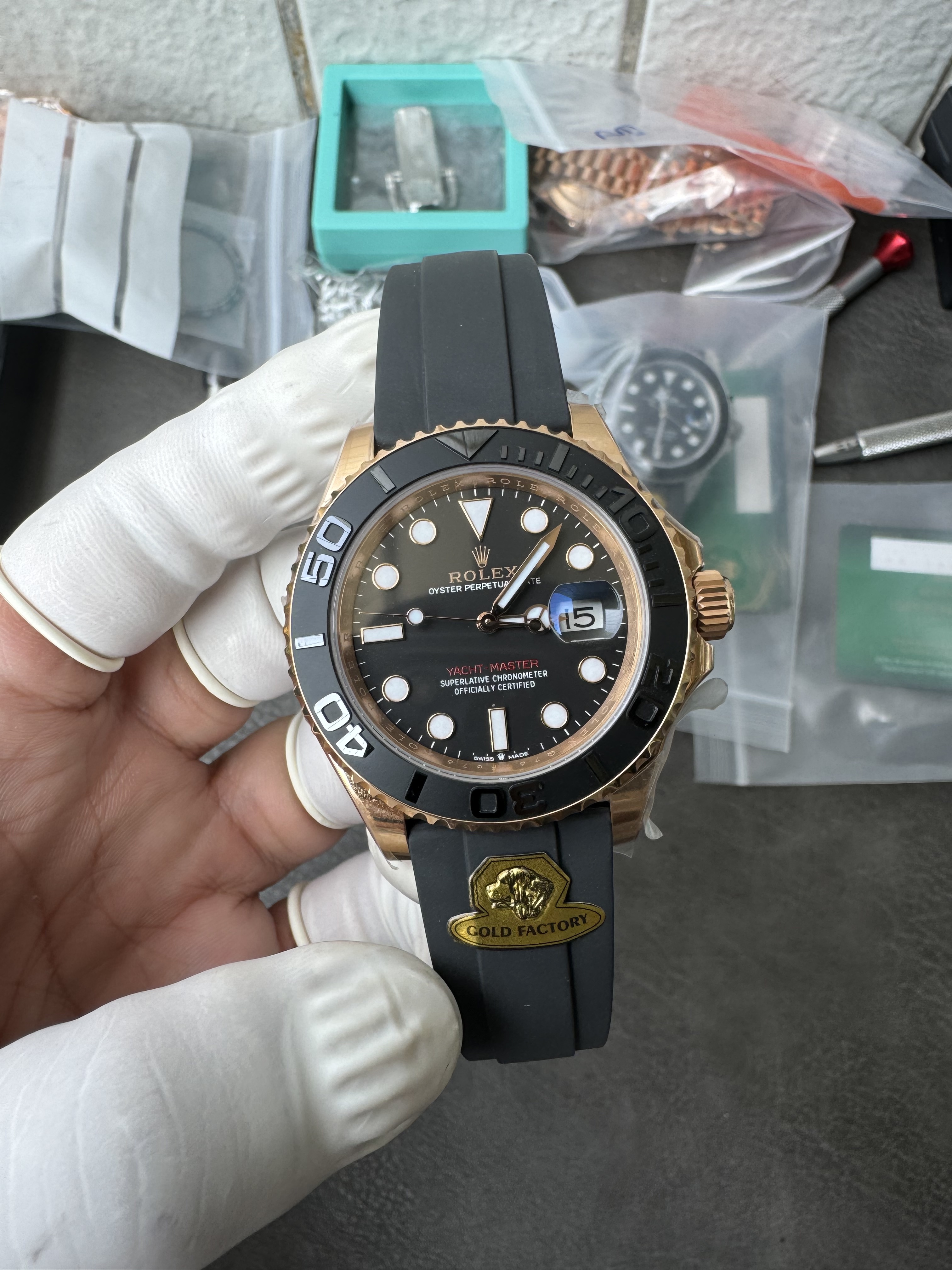 Super Clone 1:1 Rolex Yacht-Master 3235  m126655 Watches