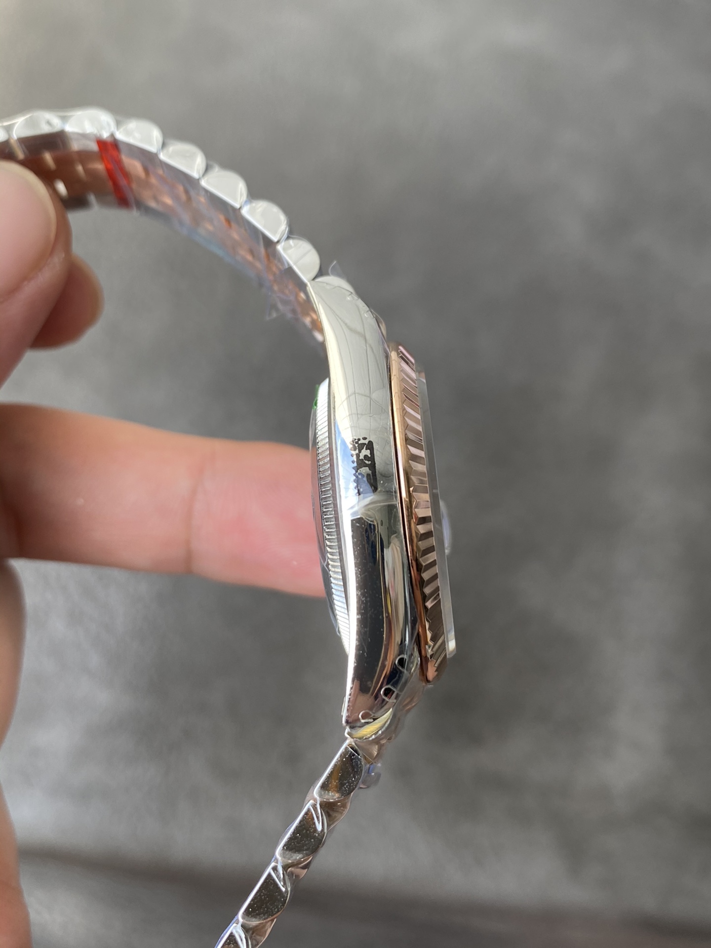 Super Clone Rolex 1:1 Datejust 36mm Olive Green Roman Dial Two-Tone Jubilee Bracelet – 3235 Movement