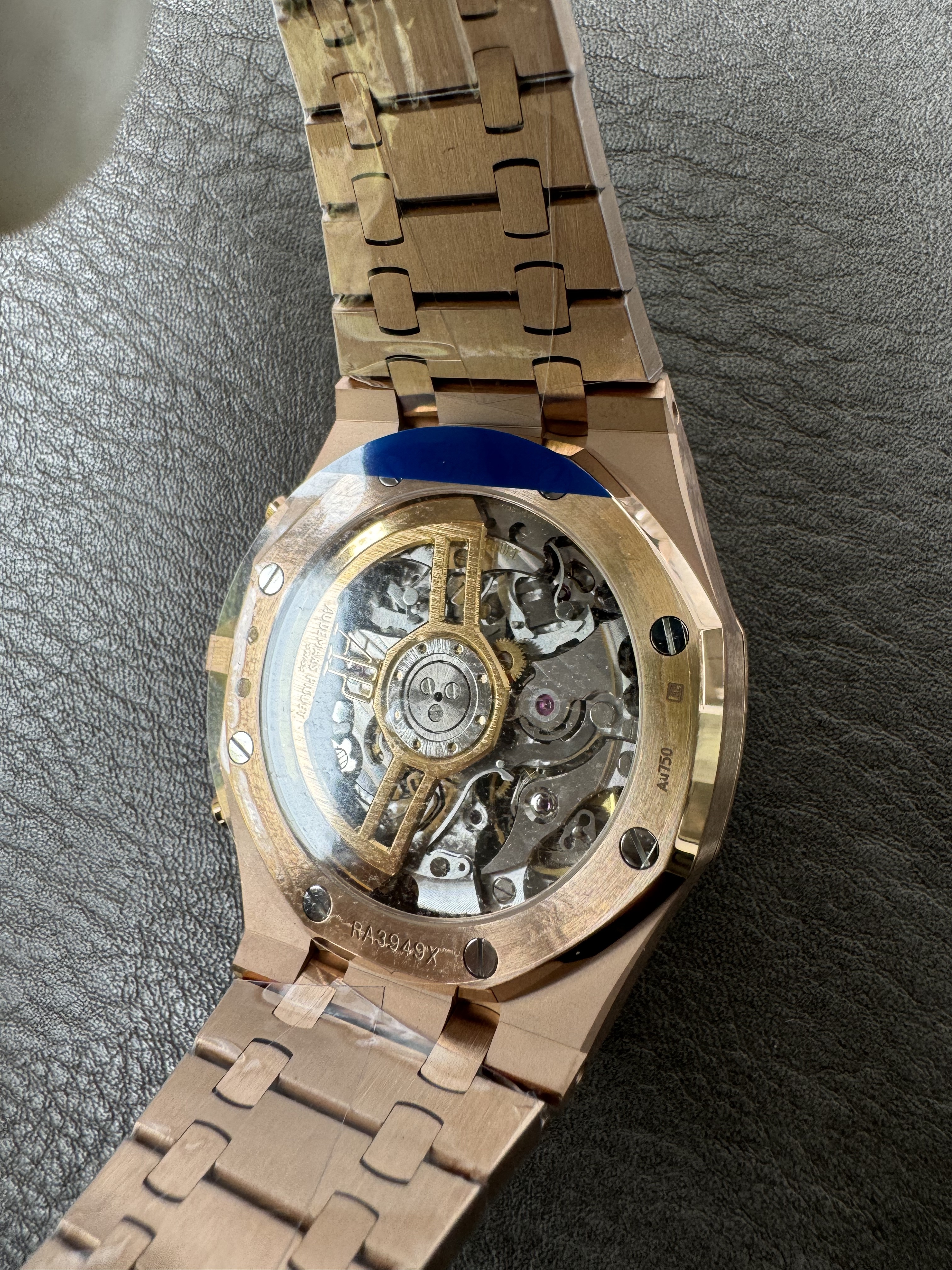 Super Clone Audemars Piguet 1:1 Royal Oak Chronograph 26240 Watches – 41mm Rose Gold with Greener Dial
