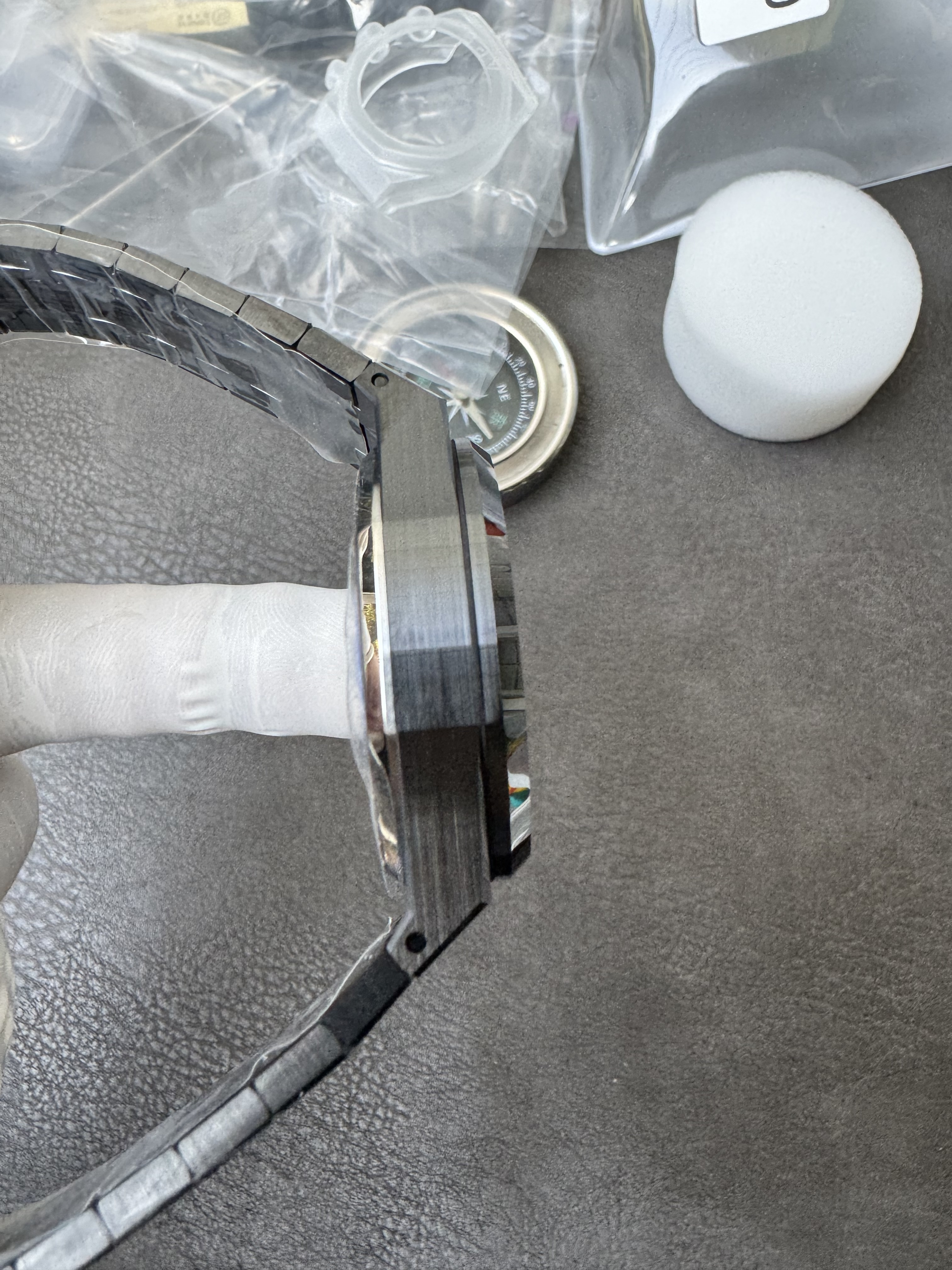 Super Clone Audemars Piguet 1:1 Royal Oak Chronograph 26240 Watches – 41mm Full Black Ceramic with Black “Grande Tapisserie” Dial