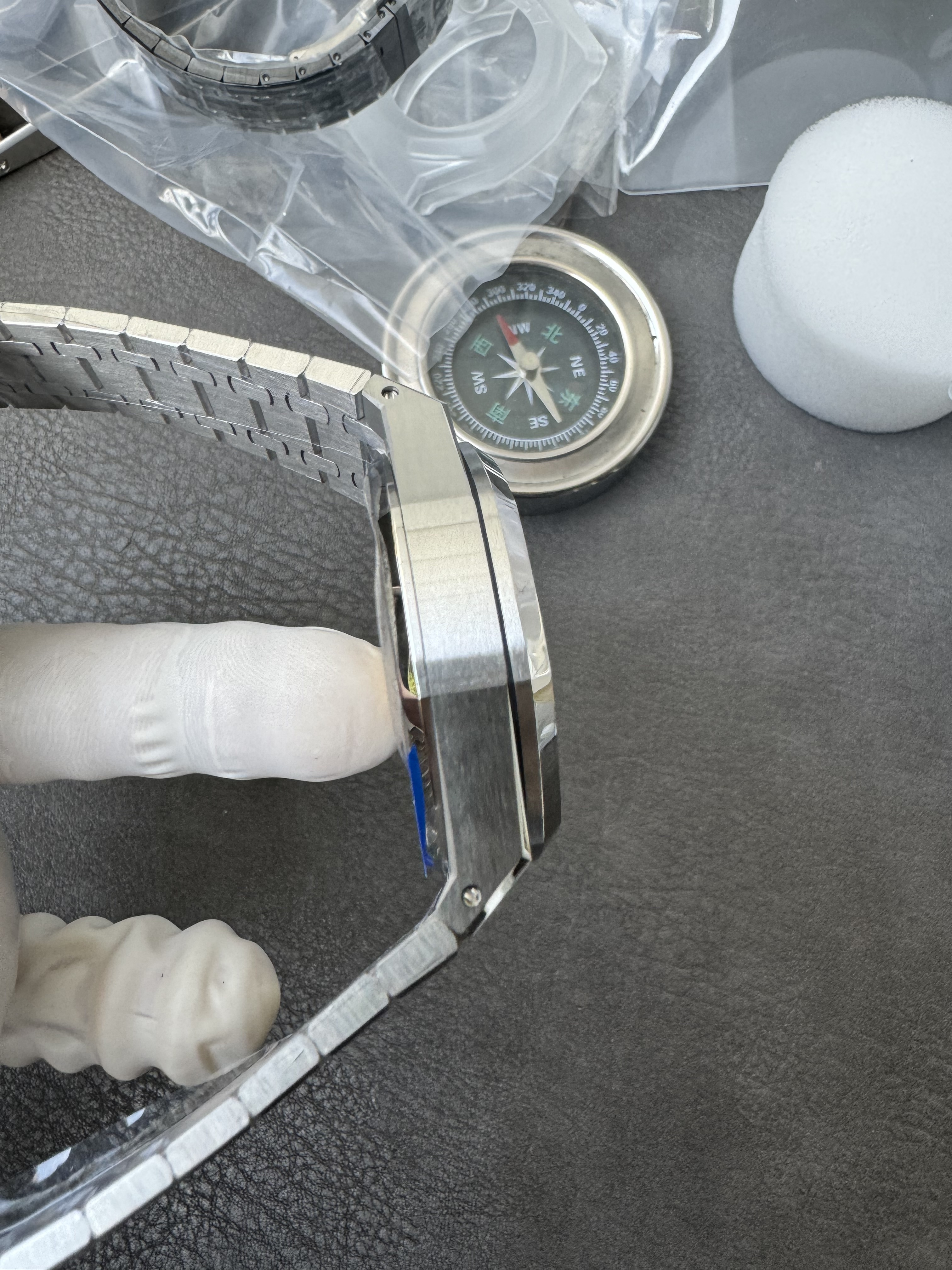 Super Clone Audemars Piguet 1:1 Royal Oak Chronograph 26240ST Watches – 41mm Steel with Green “Grande Tapisserie” Dial