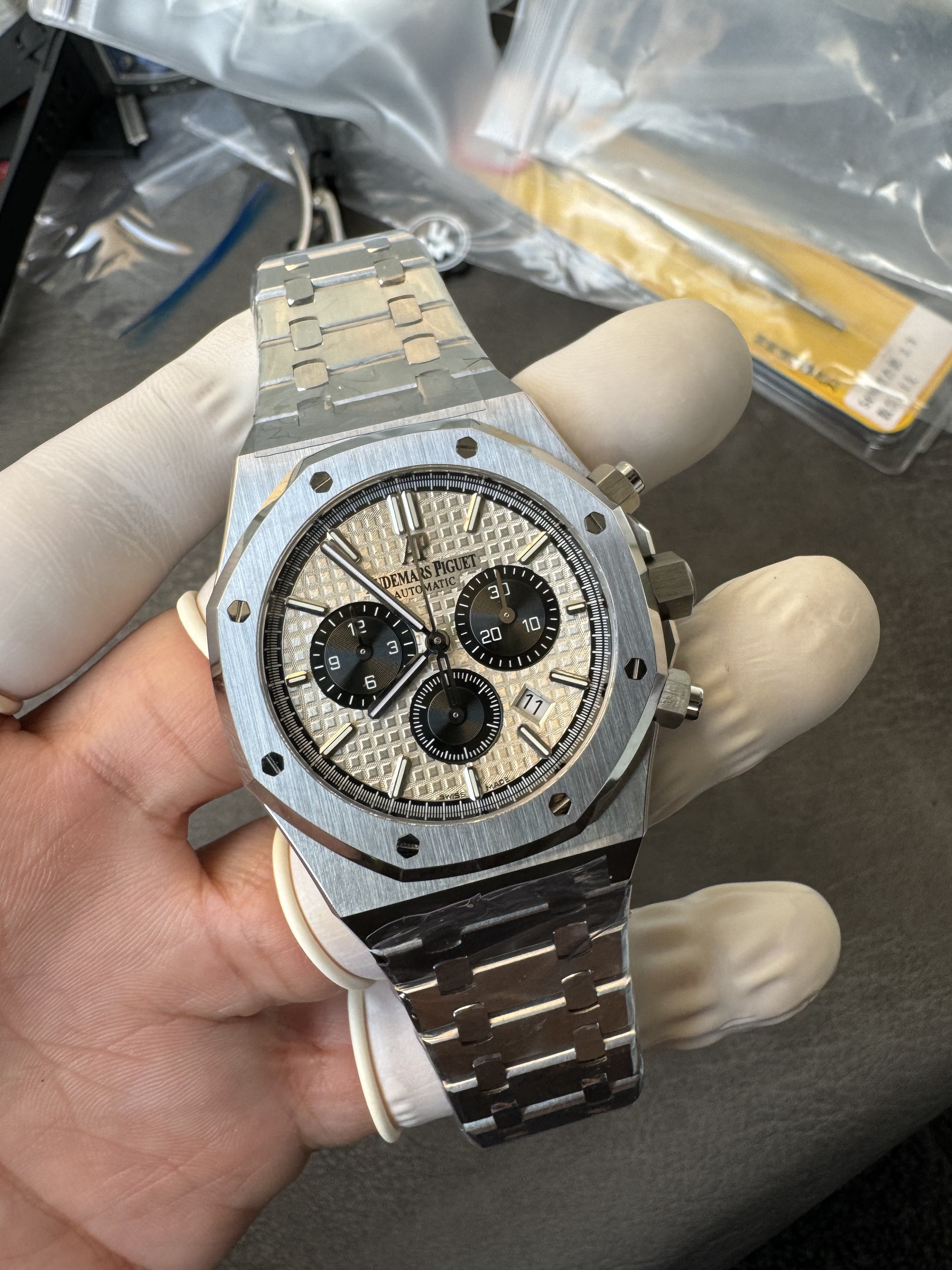 Super Clone Audemars Piguet 1:1 Royal Oak 263310R Multifunctional Chronograph Mechanical Watch 41MM Market Exclusive All-in-One