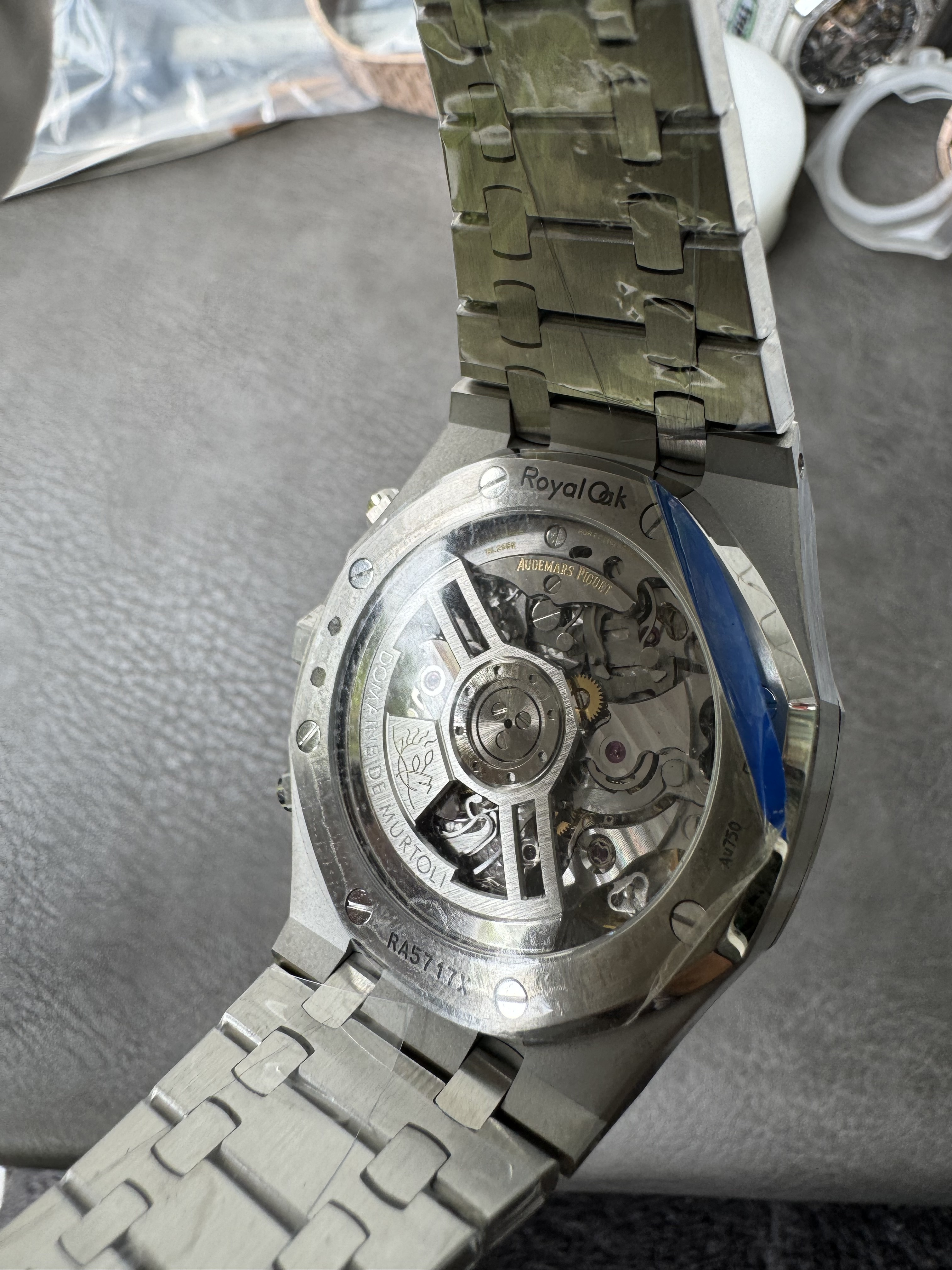 Super Clone Audemars Piguet 1:1 Royal Oak Chronograph 26240 Watches – 41mm Stainless Steel with Purple Dial