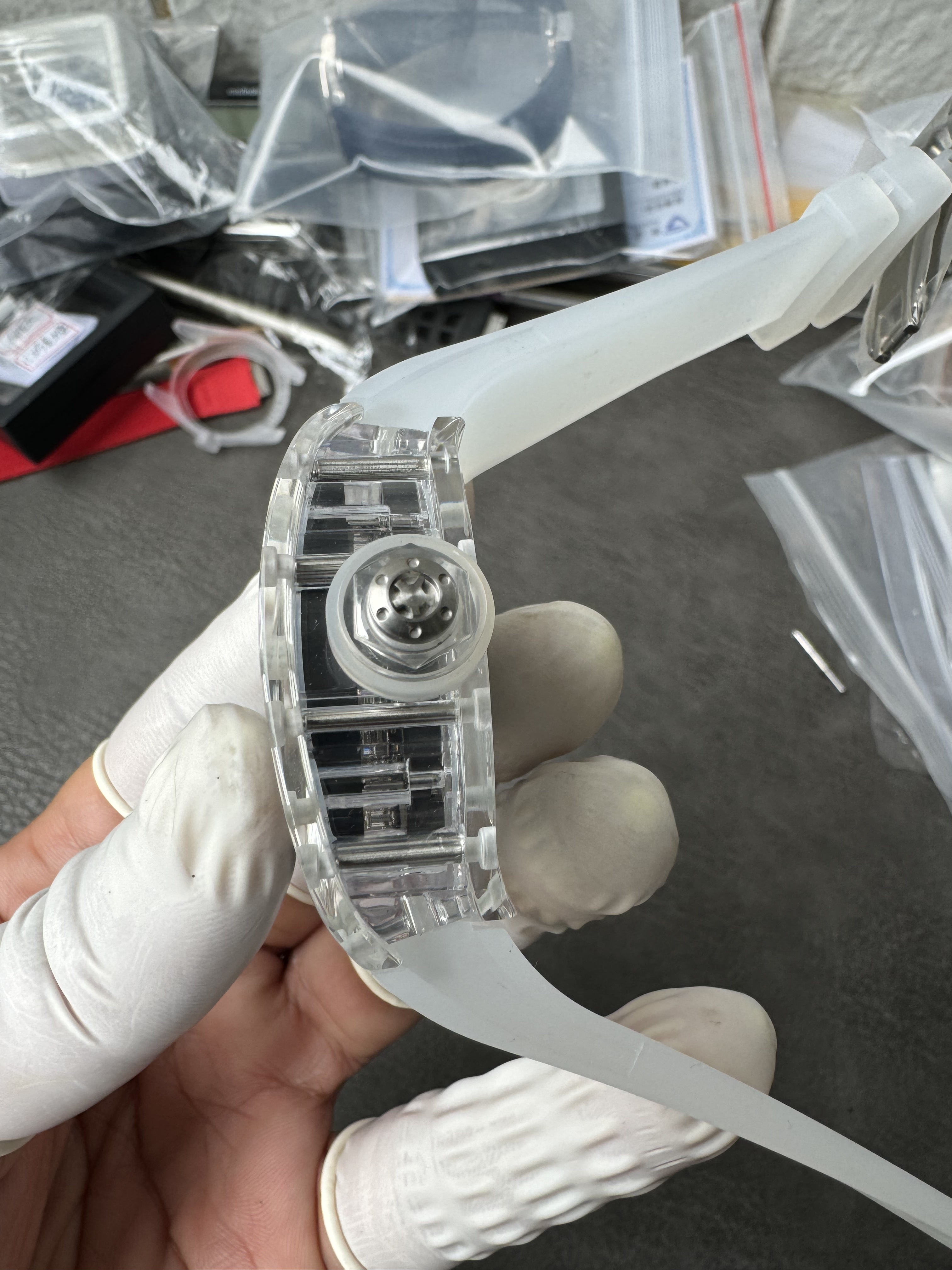 Super Clone Richard Mille 1:1 RM27-03 Tourbillon Watch – Transparent Sapphire Crystal Case Limited Edition