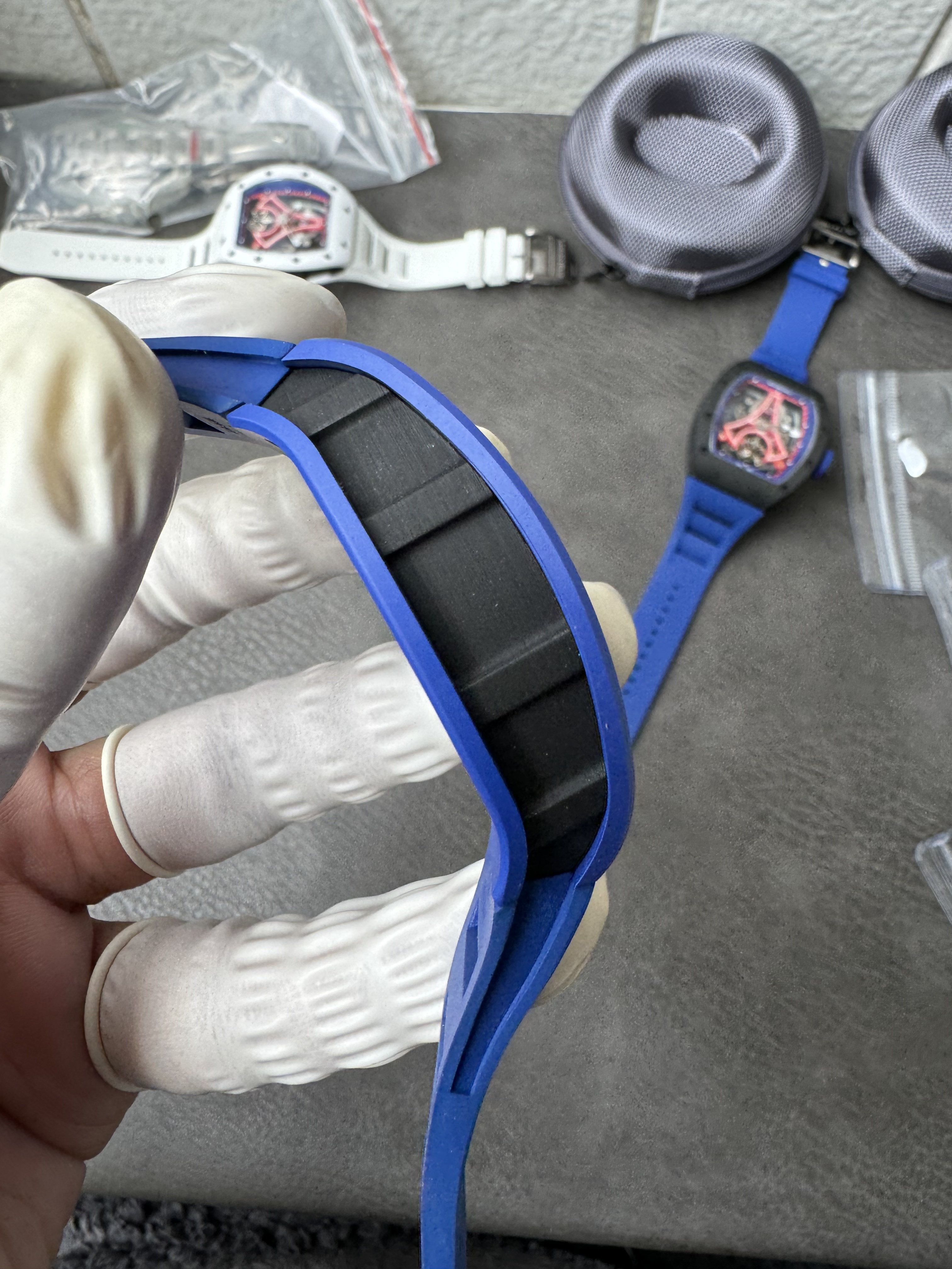 Super Clone 1:1 Richard Mille RM 52-03 Tourbillon “Paris Eiffel Tower” Limited Edition Blue