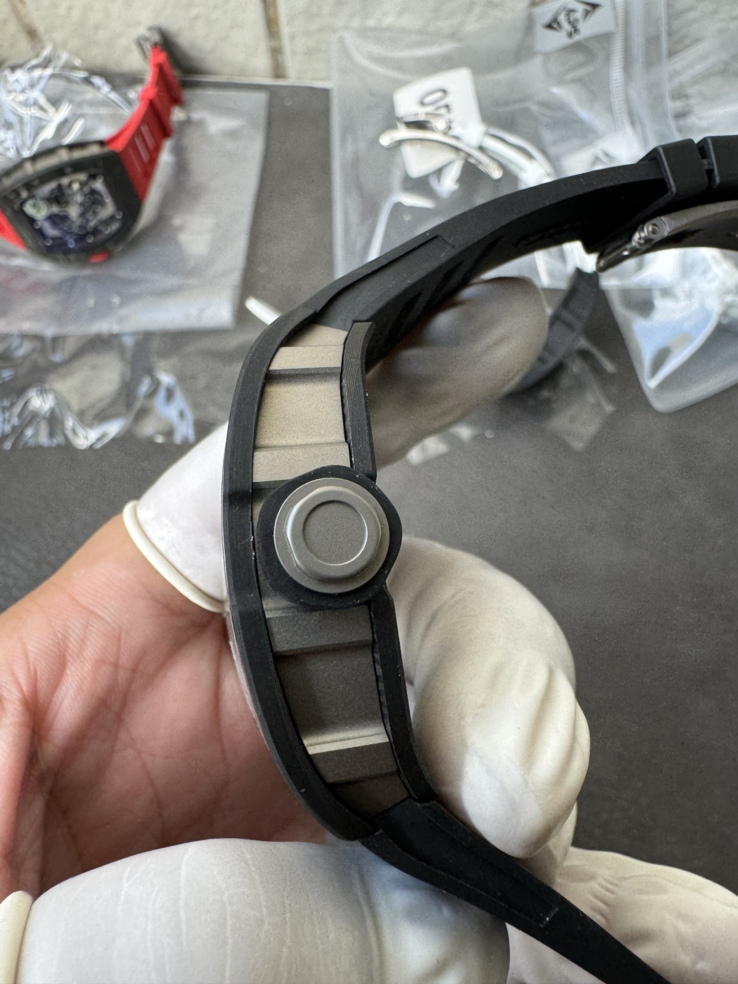 Super Clone Richard Mille 1:1 RM055 Carbon Fibre Custom Integral Movement RMUL2 Ultra Lightweight Highest Edition