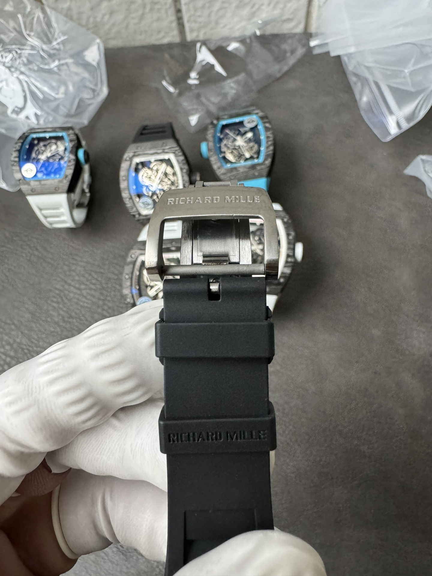 Super Clone Richard Mille 1:1 RM055 Carbon Fibre Custom Integral Movement RMUL2 Ultra Lightweight Highest Edition