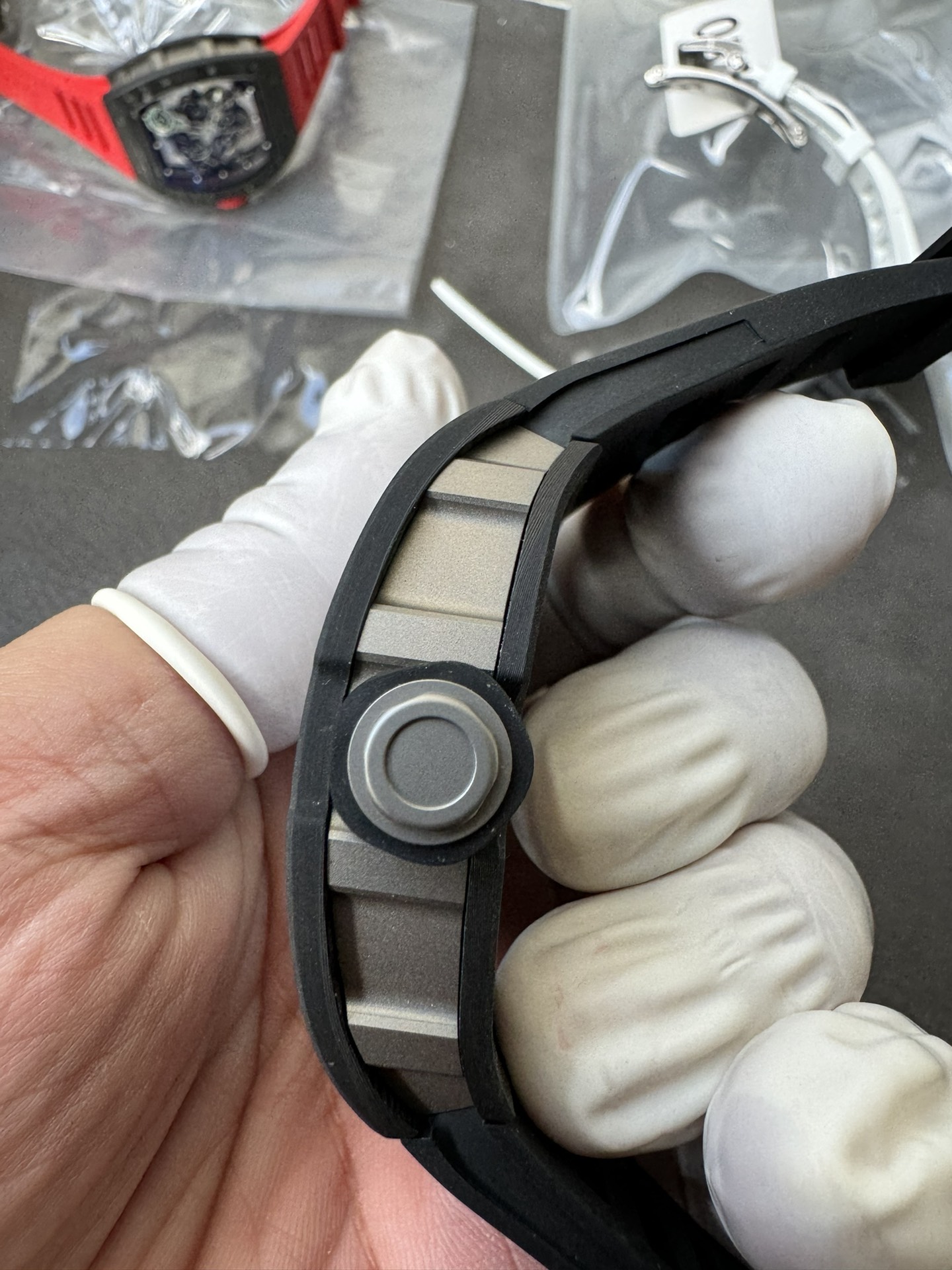 Super Clone Richard Mille 1:1 RM055 Carbon Fibre Custom Integral Movement RMUL2 Ultra Lightweight Highest Edition