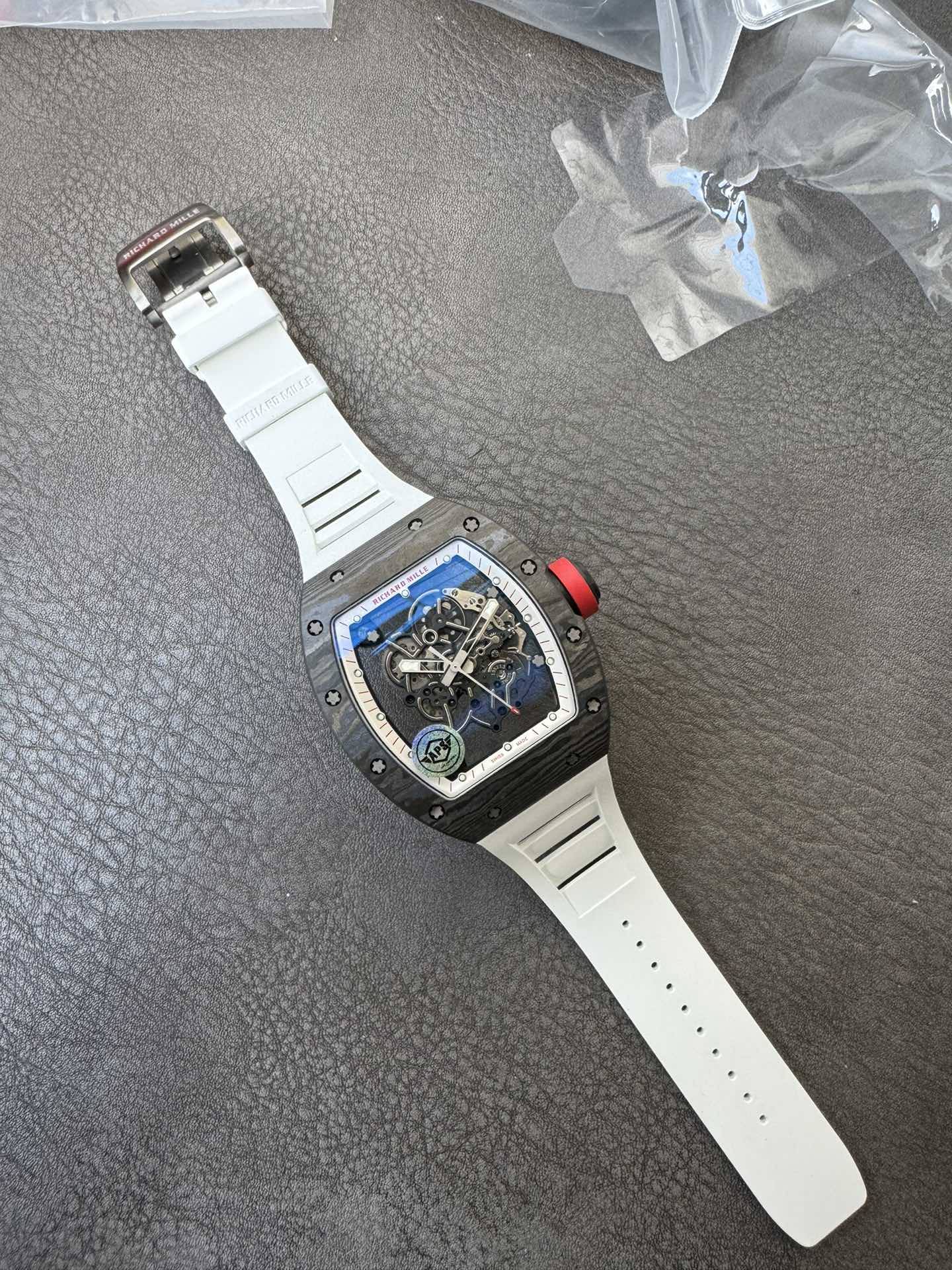 Super Clone Richard Mille 1:1 RM055 Carbon Fibre Custom Integral Movement RMUL2 Ultra Lightweight Highest Edition